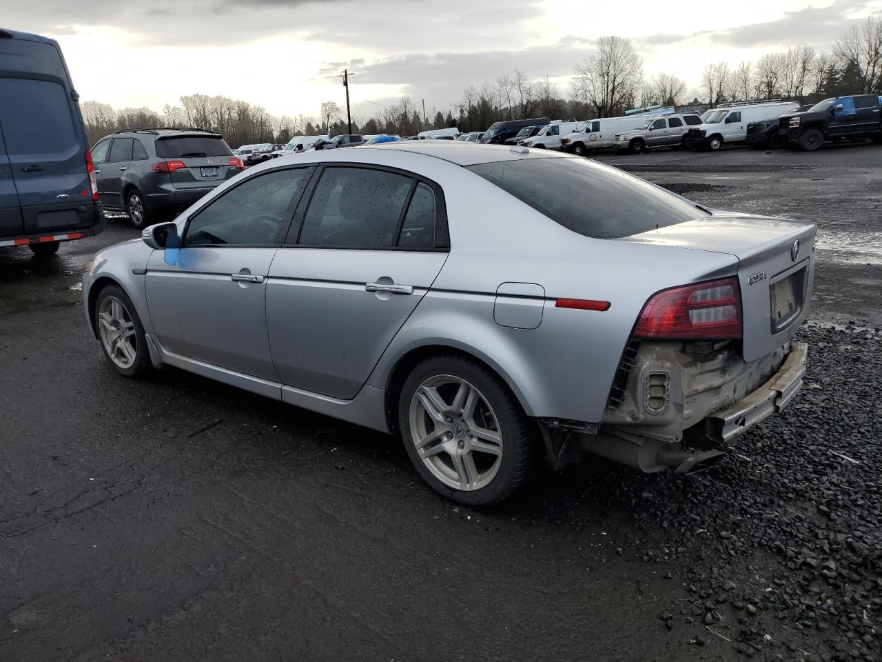 2008 Acura TL VIN 19UUA66238A015304 Copart auction photo, rear end damage thumbnail 2