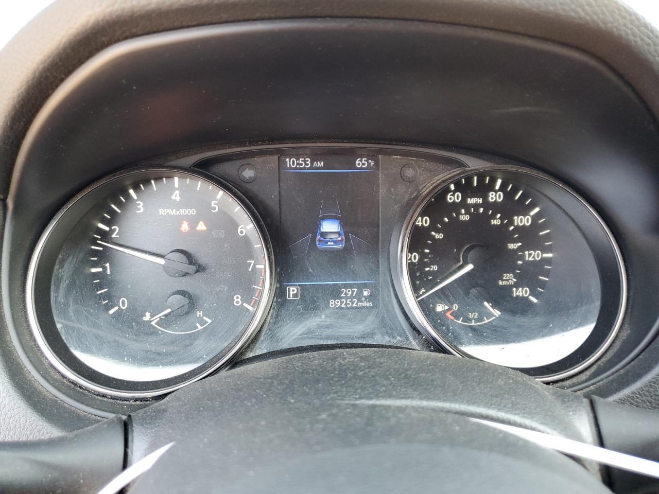 2019 Nissan Rogue VIN JN1BJ1CR3KW333527 Copart auction photo, front end / side damage thumbnail 9