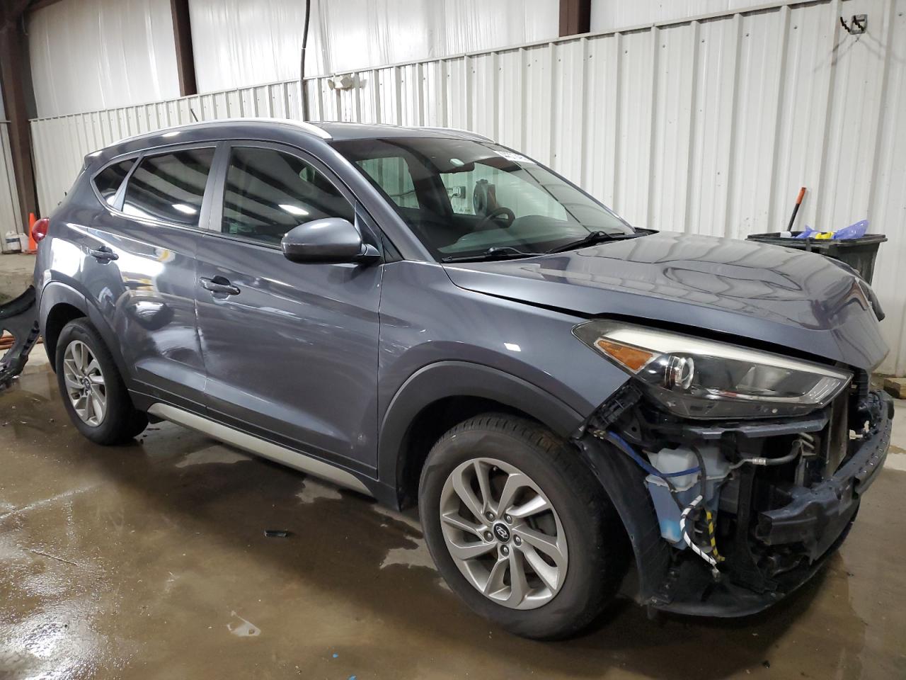 2017 Hyundai Tucson VIN KM8J33A46HU253712 Copart auction photo, front end damage thumbnail 4
