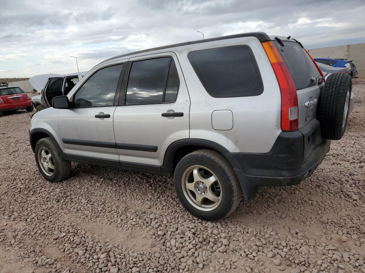 2004 Honda CR-V VIN JHLRD68554C019794 Copart auction photo, rear end damage thumbnail 2