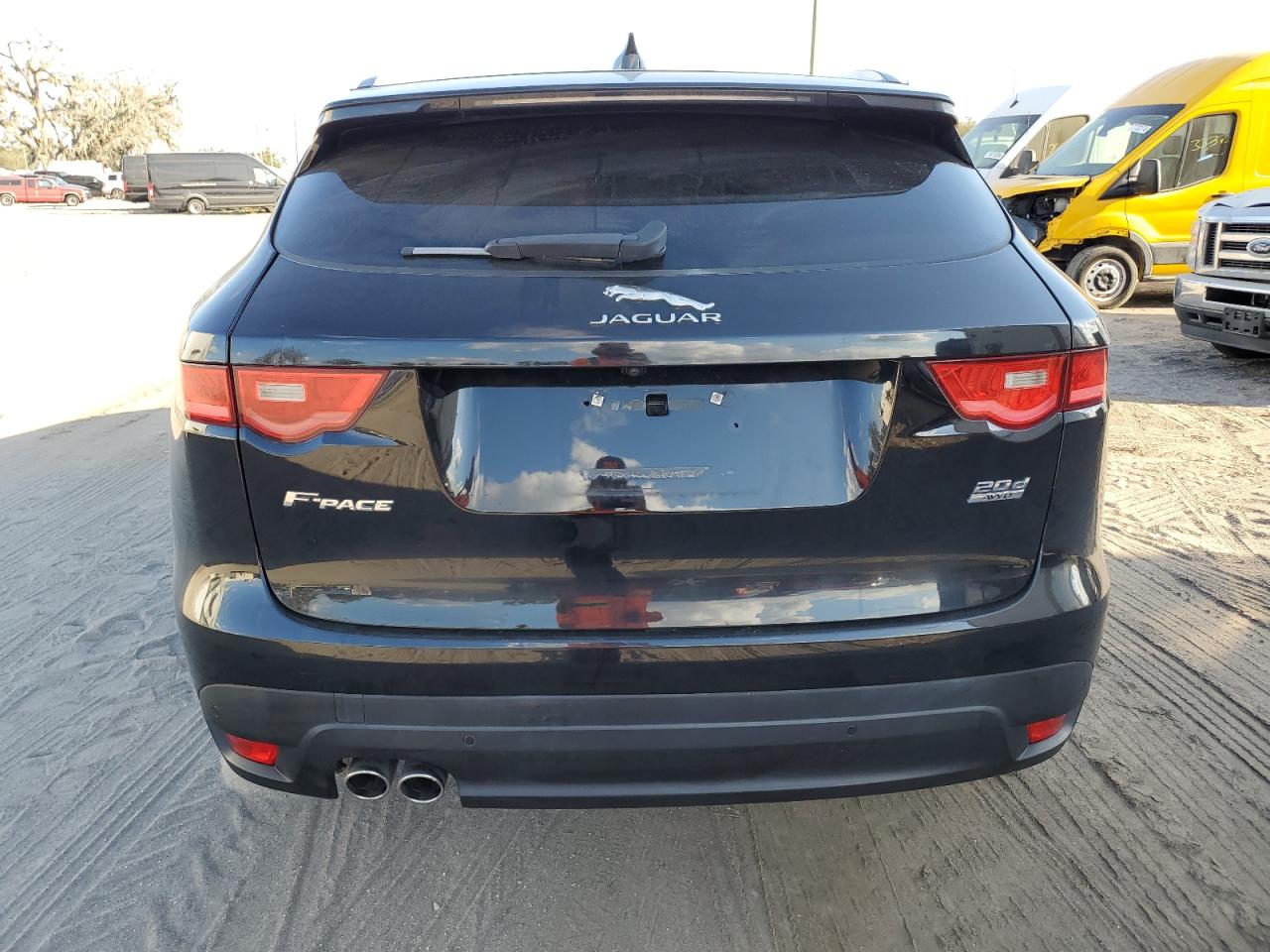 2017 Jaguar F-Pace VIN SADCJ2BN2HA086825 Copart auction photo, mechanical damage thumbnail 6