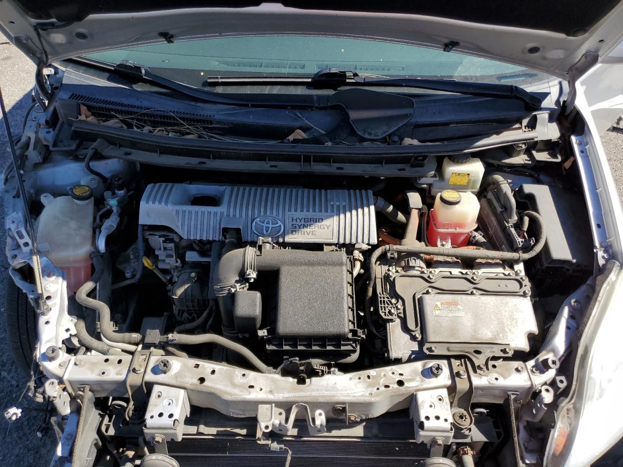 2010 Toyota Prius VIN JTDKN3DU3A0182996 Copart auction photo, front end / side damage thumbnail 11