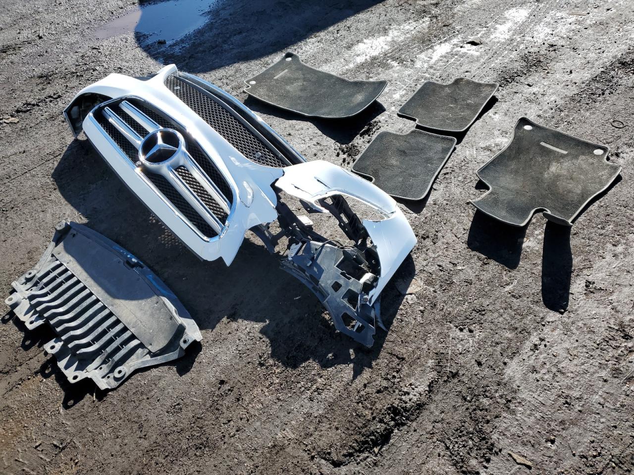 2019 Mercedes-Benz E-klasse VIN WDDZF4KB4KA489288 Copart auction photo, front end / side damage thumbnail 14