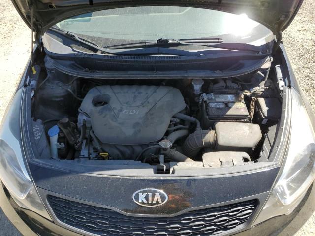2013 KIA Rio VIN KNADM4A30D6310266 Copart auction photo, side damage thumbnail 11