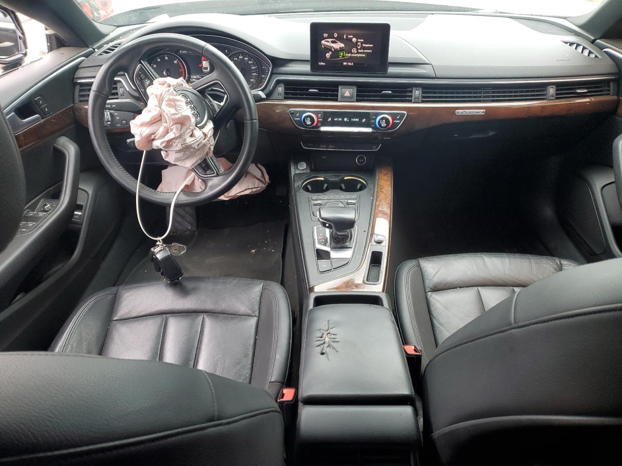2019 Audi A5 VIN WAUANCF51KA057568 Copart auction photo, all over damage thumbnail 8
