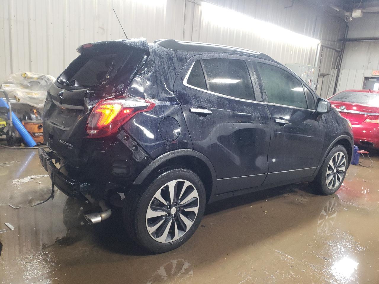 2021 Buick Encore VIN KL4CJESB8MB343147 Copart auction photo, rear end damage thumbnail 3