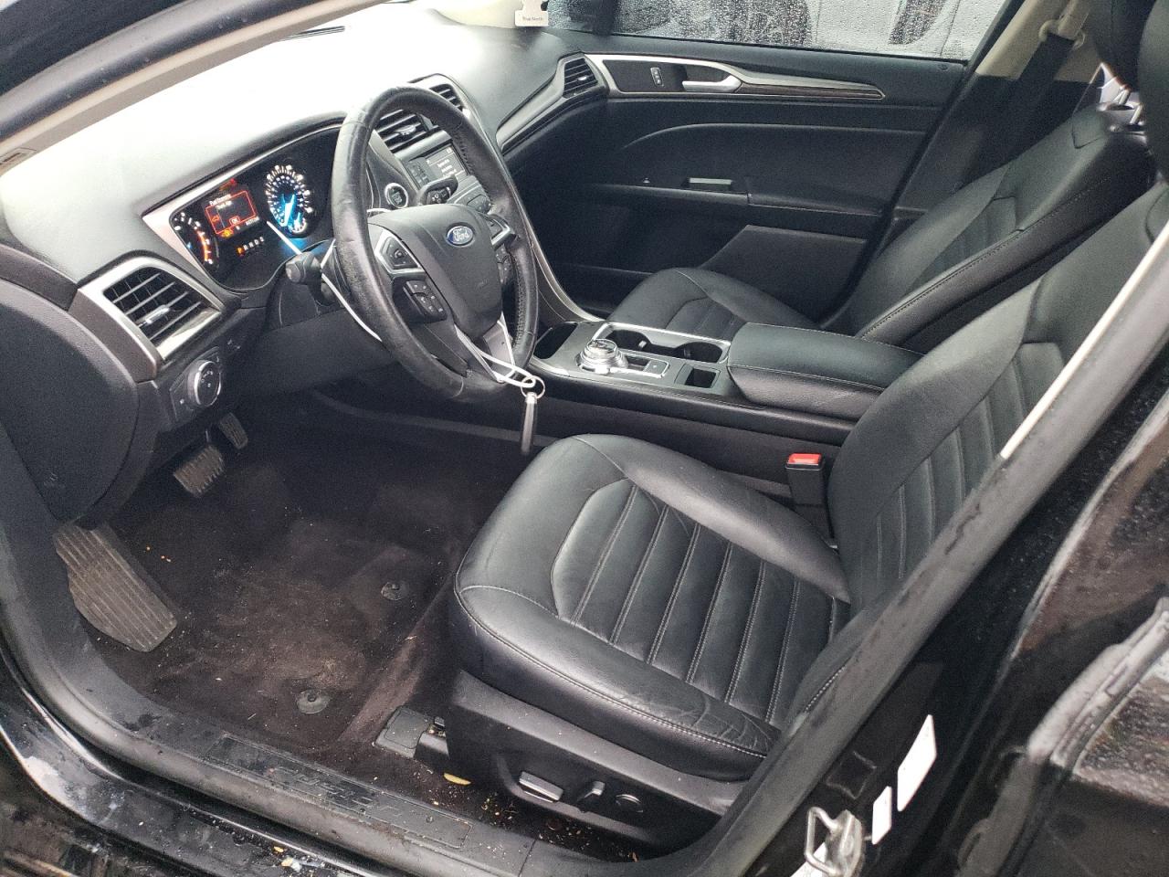 2017 Ford Fusion VIN 3FA6P0T90HR298552 Copart auction photo, side damage thumbnail 7