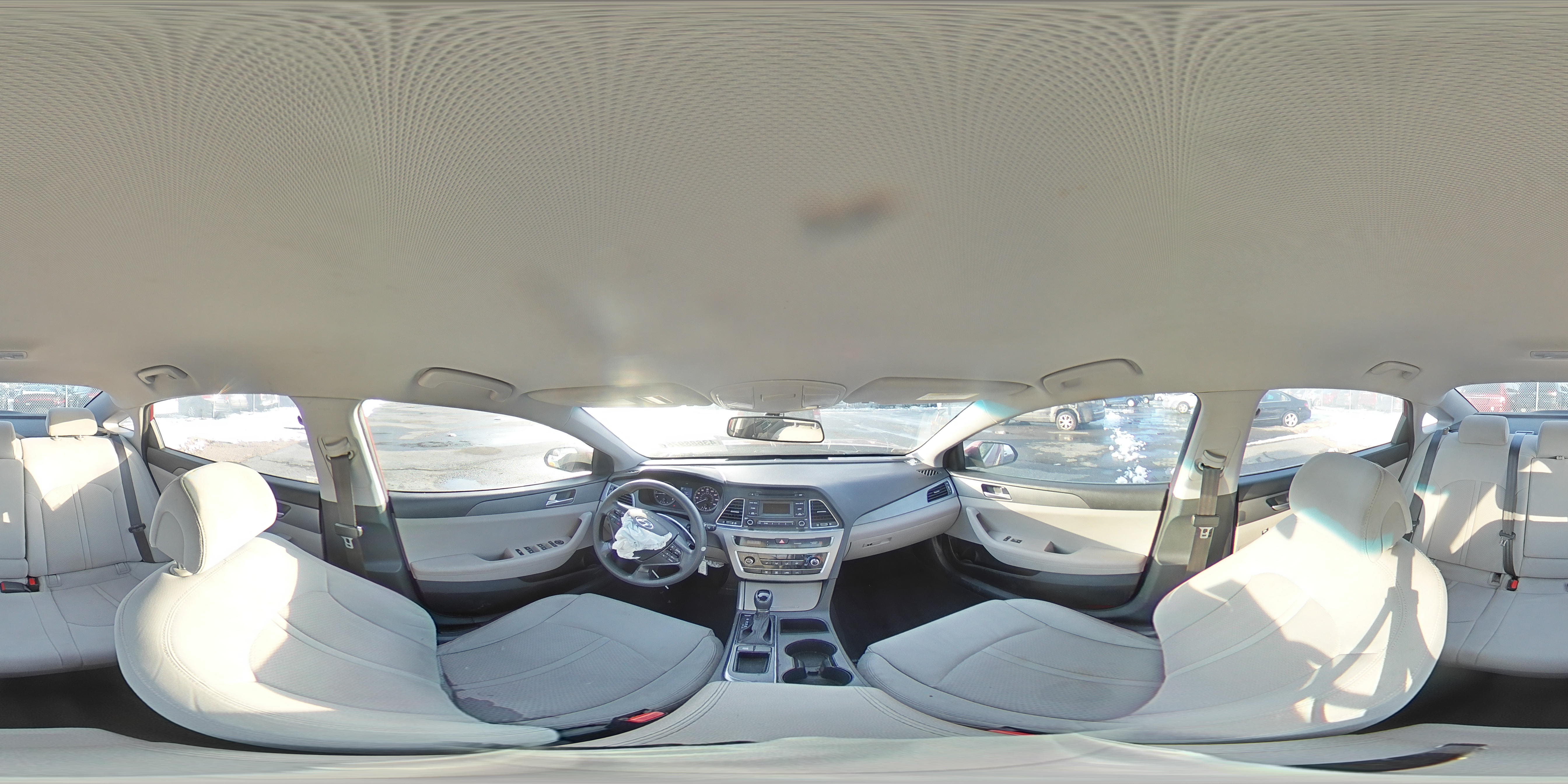 2015 Hyundai Sonata VIN 5NPE24AF8FH257025 Copart auction photo, front end / side damage thumbnail 13