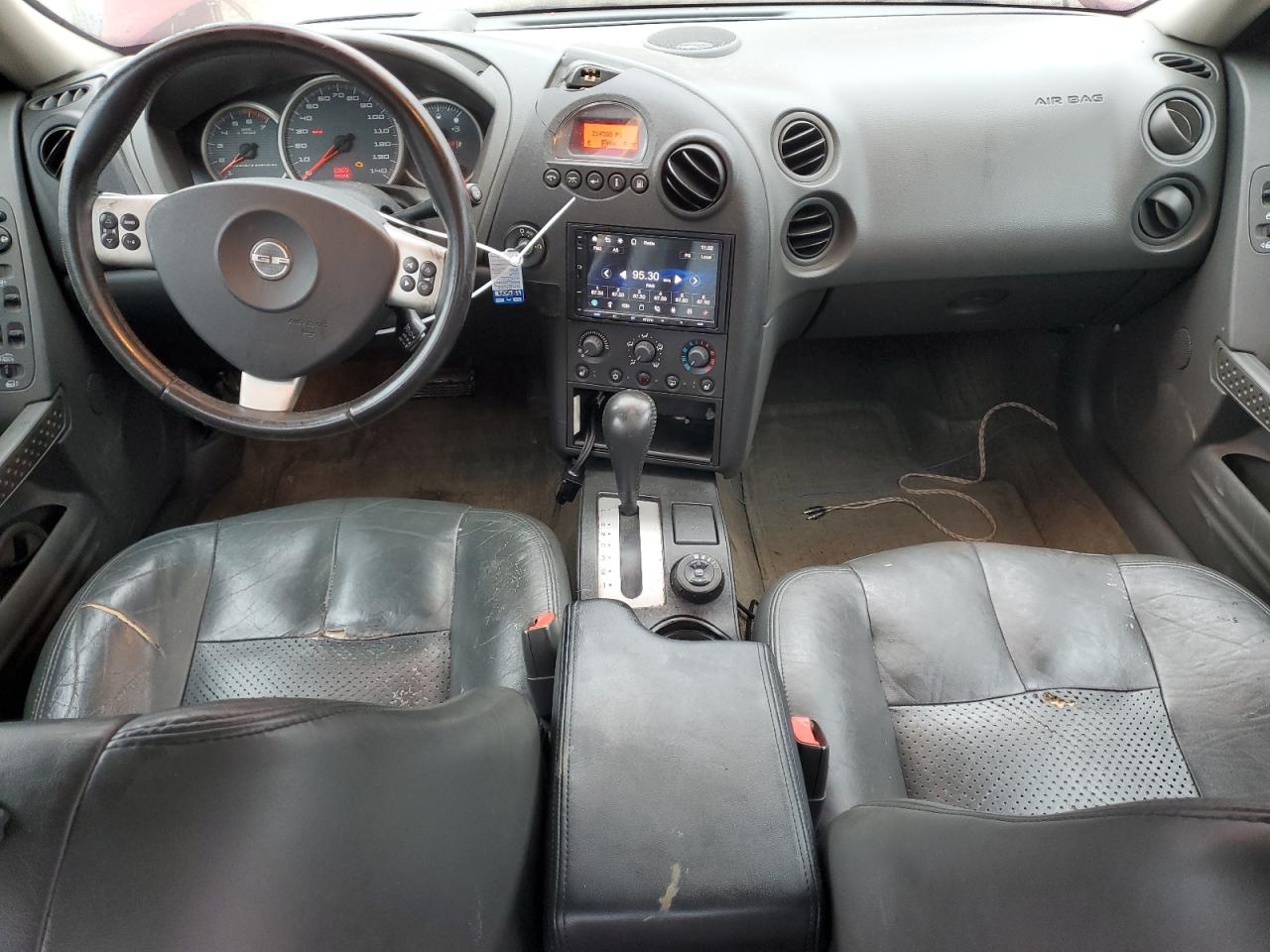 2004 Pontiac Grand Prix VIN 2G2WR524841151003 Copart auction photo, front end / side damage thumbnail 8