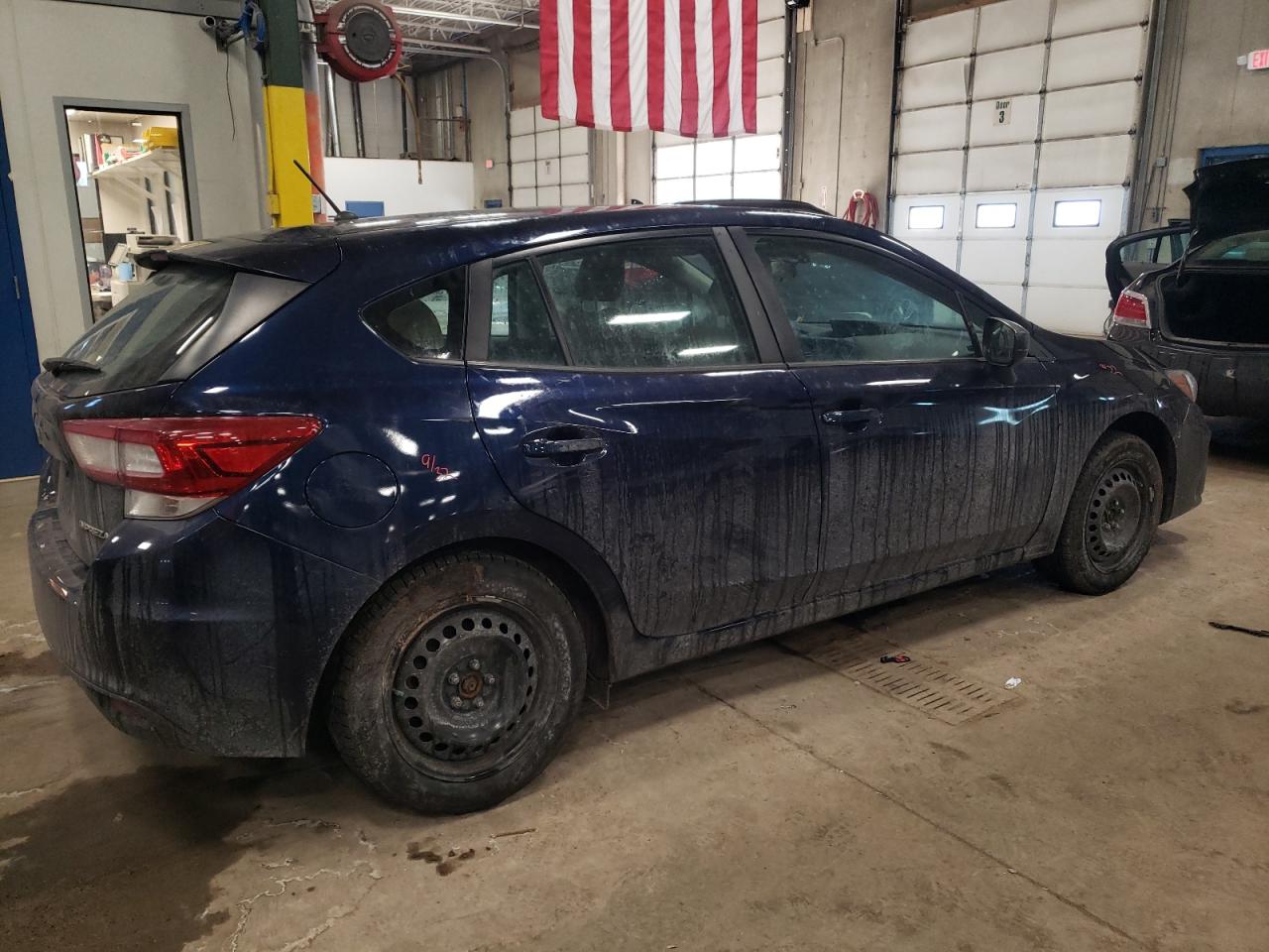 2019 Subaru Impreza VIN 4S3GTAB65K3727049 Copart auction photo, rear end / front end damage thumbnail 3