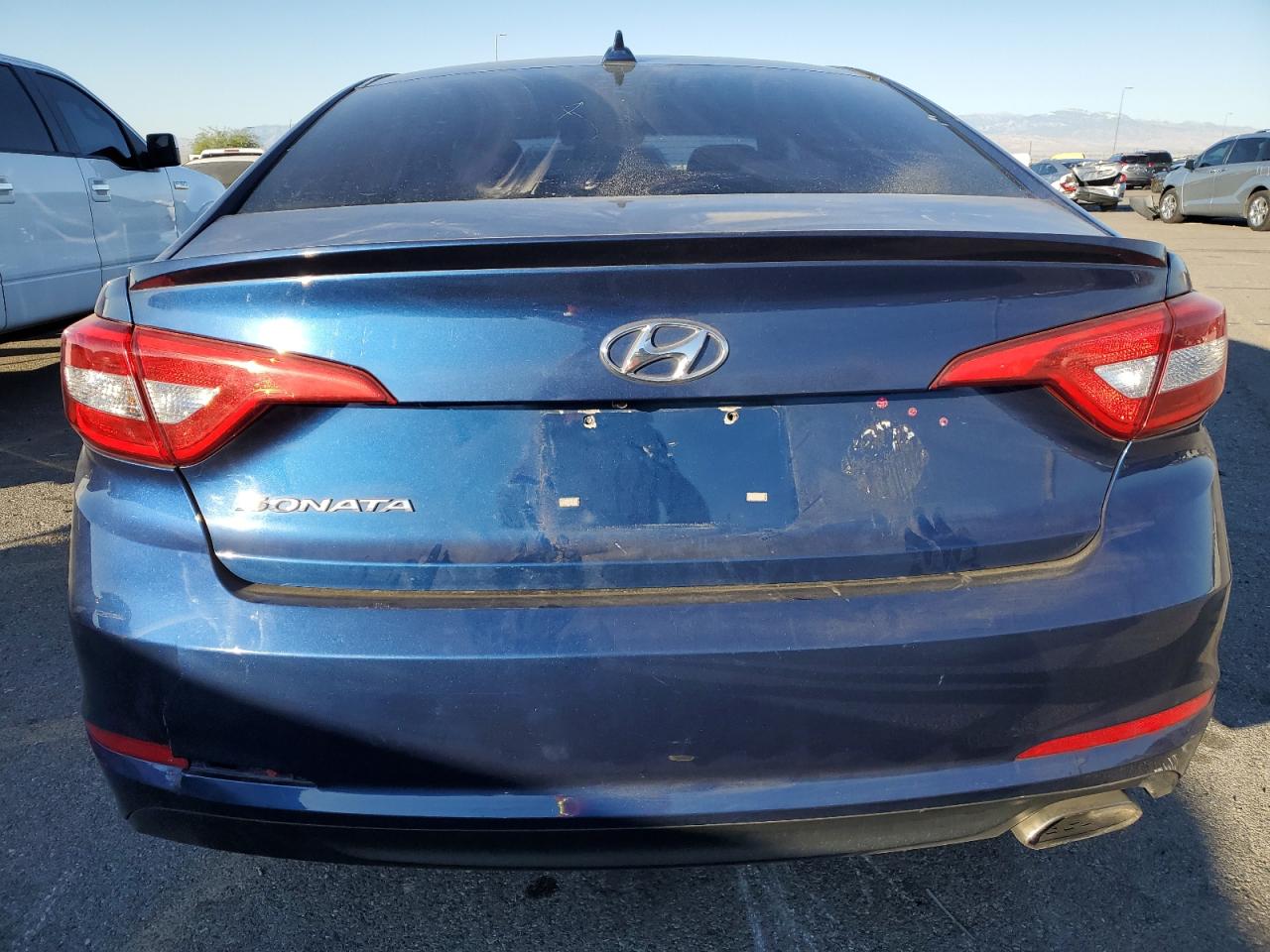 2015 Hyundai Sonata VIN 5NPE24AF4FH178354 Copart auction photo, vandalism damage thumbnail 6