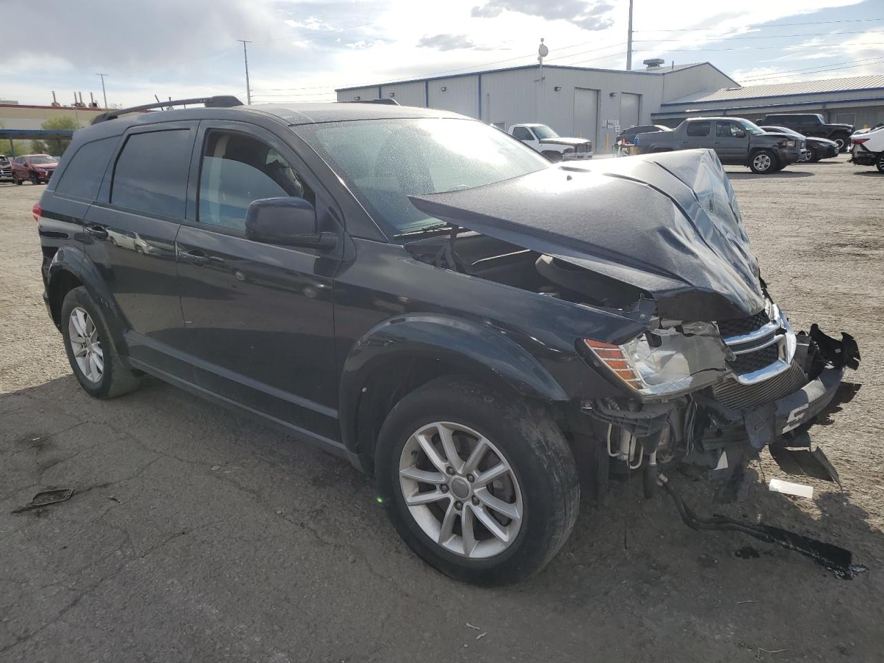 2013 Dodge Journey VIN 3C4PDCBG9DT645706 Copart auction photo, front end damage thumbnail 4