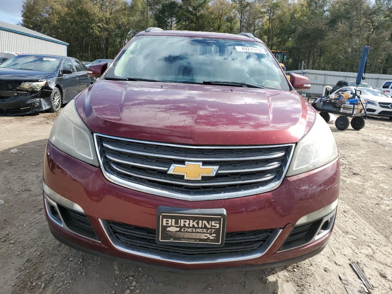 2015 Chevrolet Traverse VIN 1GNKRHKDXFJ169529 Copart auction photo, minor dent/scratches damage thumbnail 5