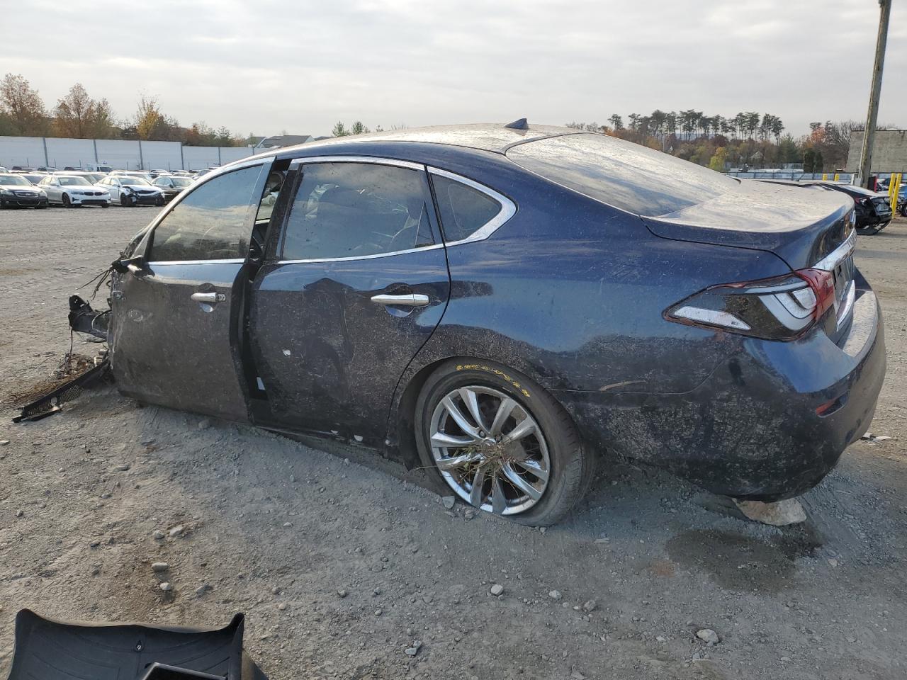 2018 Infiniti Q70 VIN JN1BY1AP8JM180683 Copart auction photo, all over / minor dent/scratches damage thumbnail 2