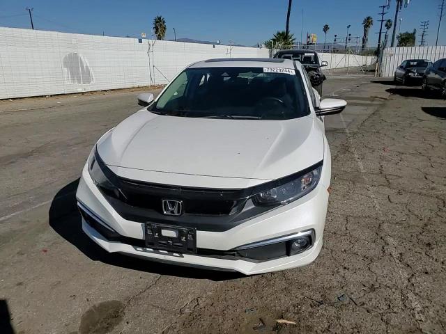 2020 Honda Civic VIN 19XFC1F37LE215220 Copart auction photo, side / minor dent/scratches damage thumbnail 11