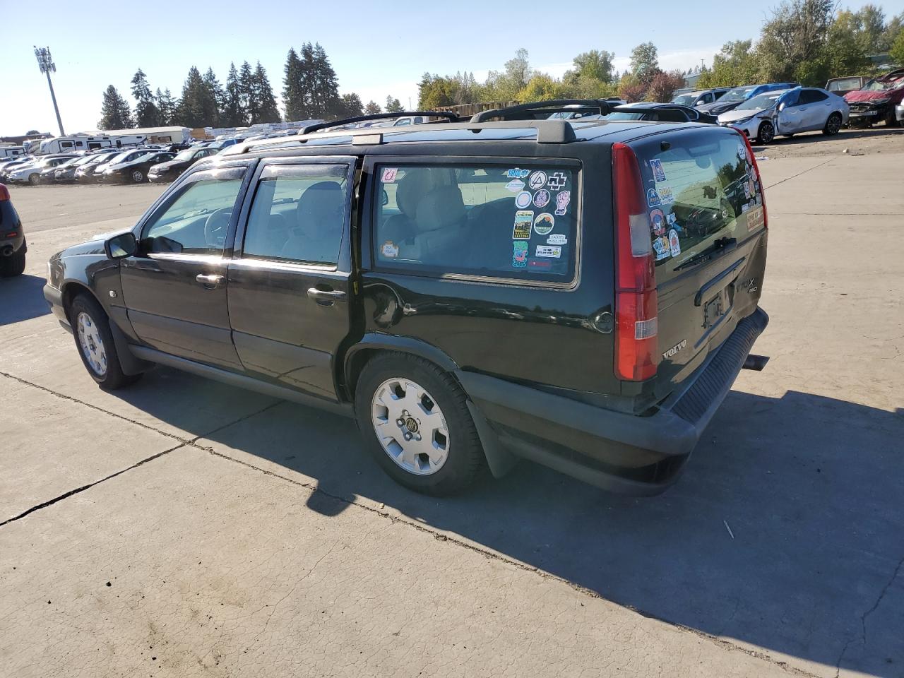 2000 Volvo V70 VIN YV1LZ56D6Y2654862 Copart auction photo, rear end damage thumbnail 2