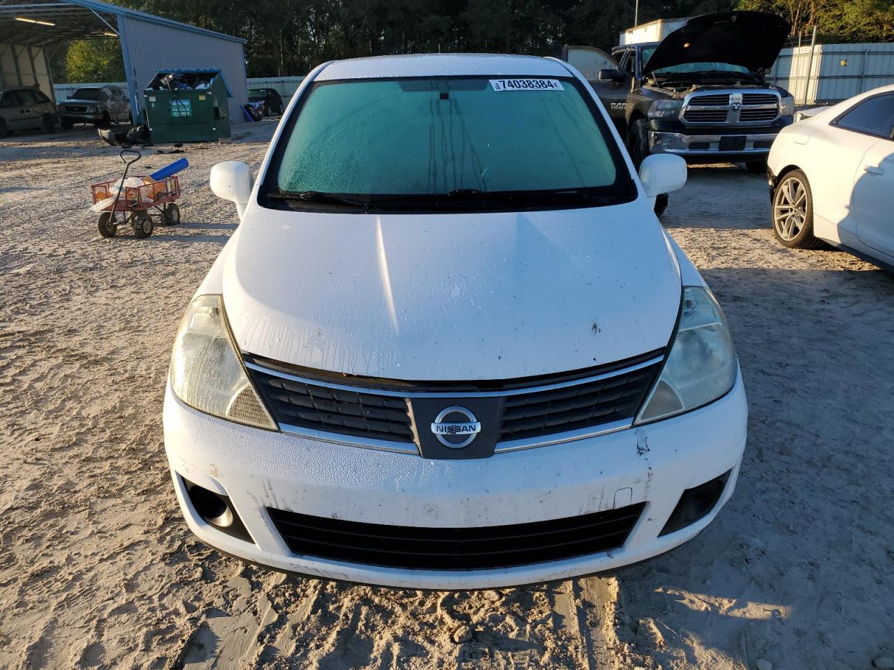 2009 Nissan Versa VIN 3N1BC13E19L388212 Copart auction photo, rear end damage thumbnail 5