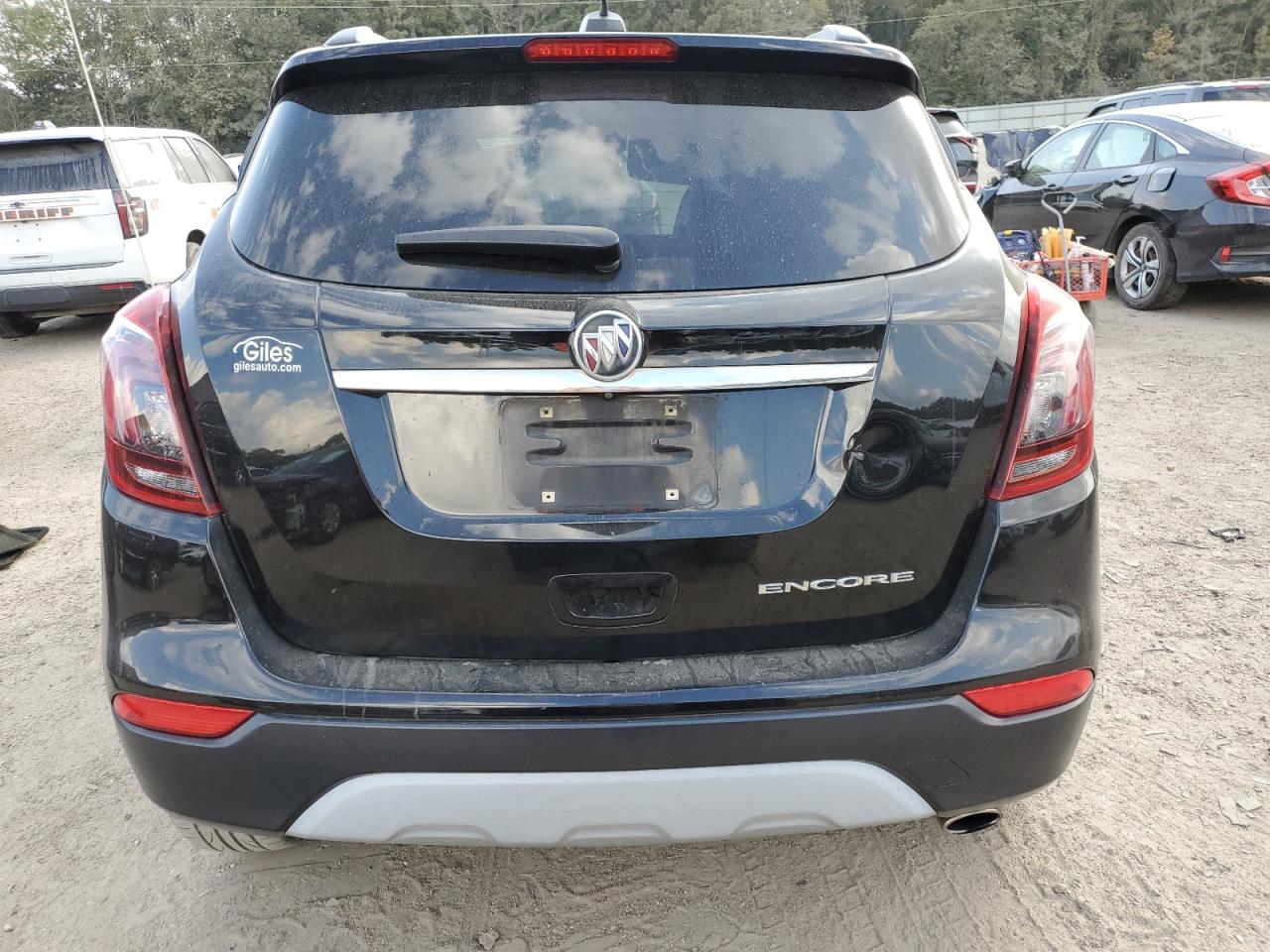 2019 Buick Encore VIN KL4CJASB2KB727169 Copart auction photo, side / front end damage thumbnail 6
