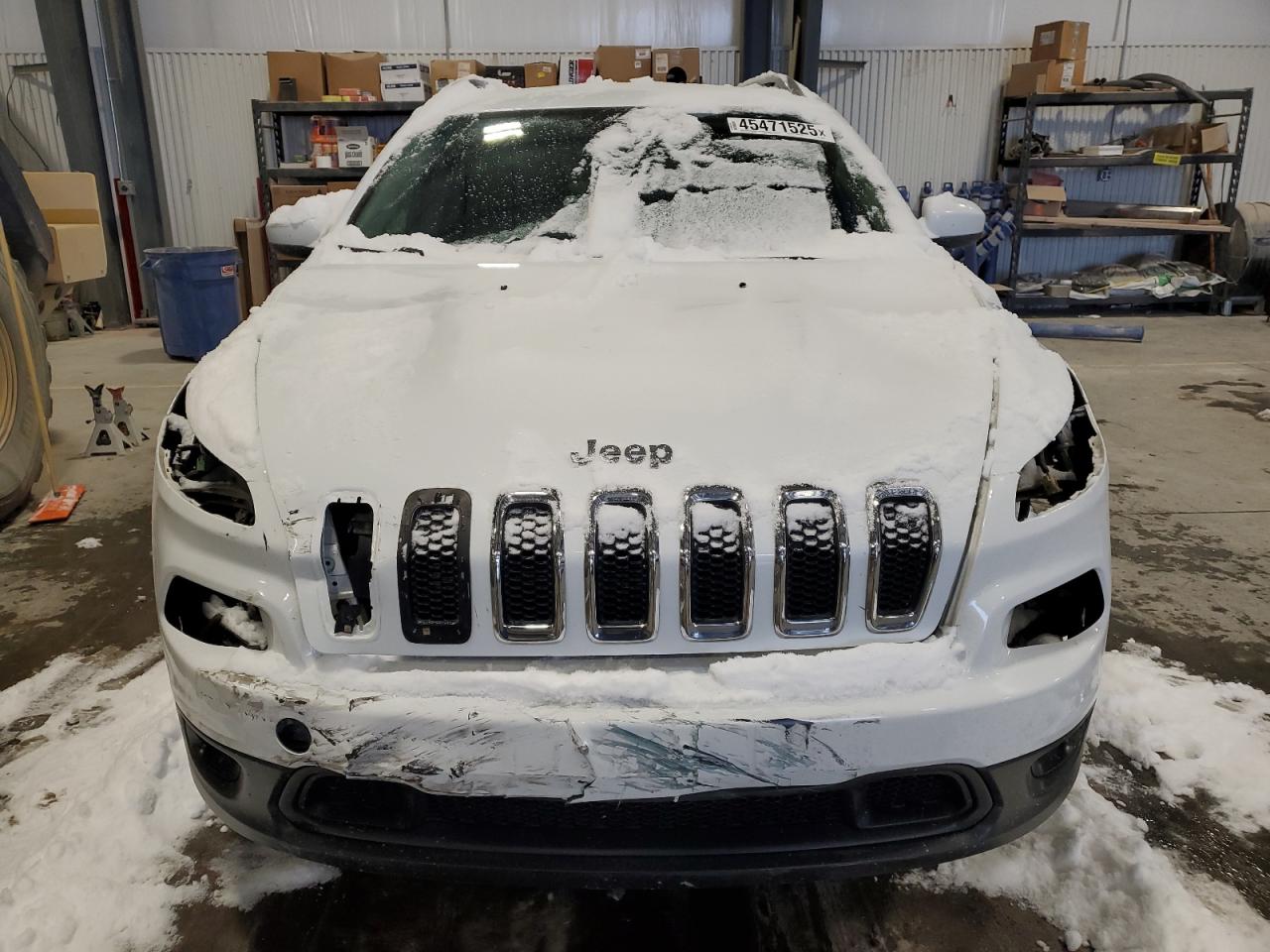 2014 Jeep Grand Cherokee VIN 1C4PJMCS4EW190051 Copart auction photo, front end damage thumbnail 5