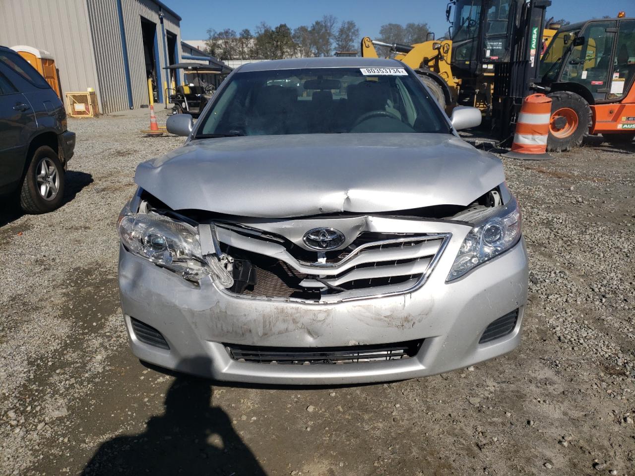 2011 Toyota Camry VIN 4T1BF3EKXBU152510 Copart auction photo, front end / minor dent/scratches damage thumbnail 5