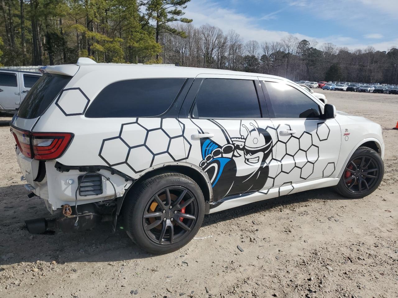 2020 Dodge Durango VIN 1C4SDJGJ2LC324636 Copart auction photo, rear end damage thumbnail 3