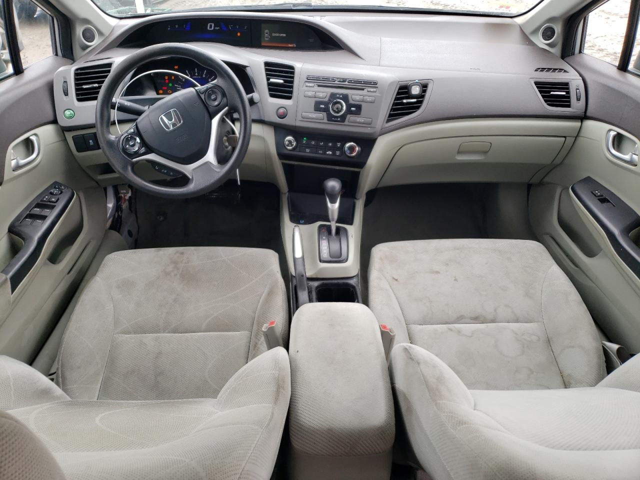 2012 Honda Civic VIN 2HGFB2F82CH587199 Copart auction photo, front end / minor dent/scratches damage thumbnail 8