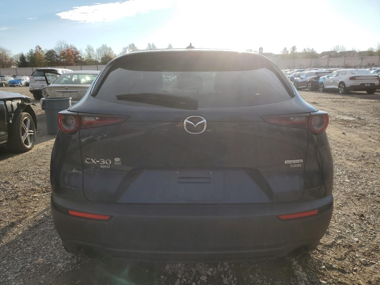 2021 Mazda CX-30 VIN 3MVDMBDY0MM309308 Copart auction photo, front end / side damage thumbnail 6
