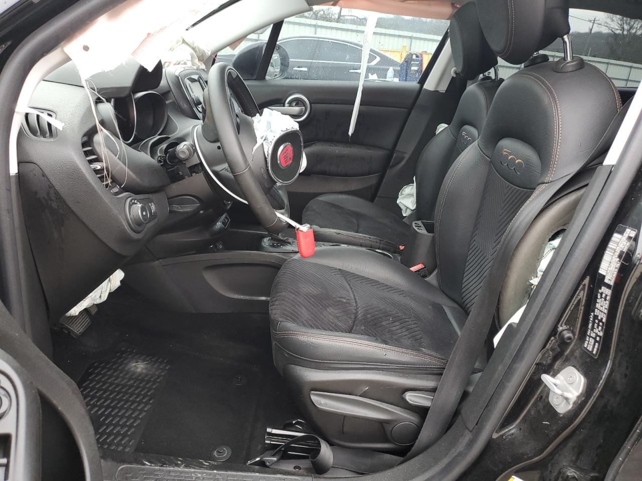 2017 Fiat 500 VIN ZFBCFXCB4HP621782 Copart auction photo, front end damage thumbnail 7