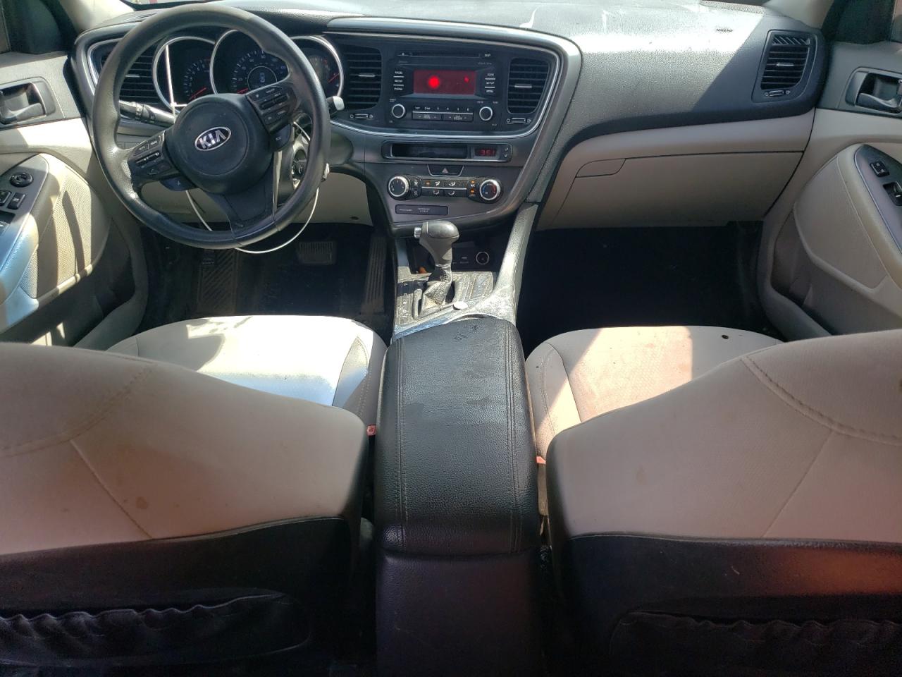 2015 KIA Optima VIN 5XXGM4A72FG434868 Copart auction photo, front end damage thumbnail 8