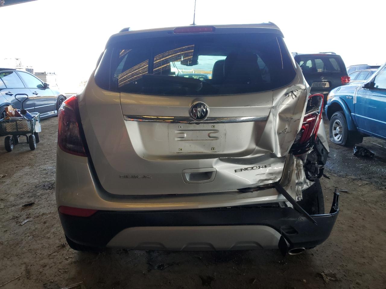 2017 Buick Encore VIN KL4CJASB1HB204170 Copart auction photo, rear end / front end damage thumbnail 6