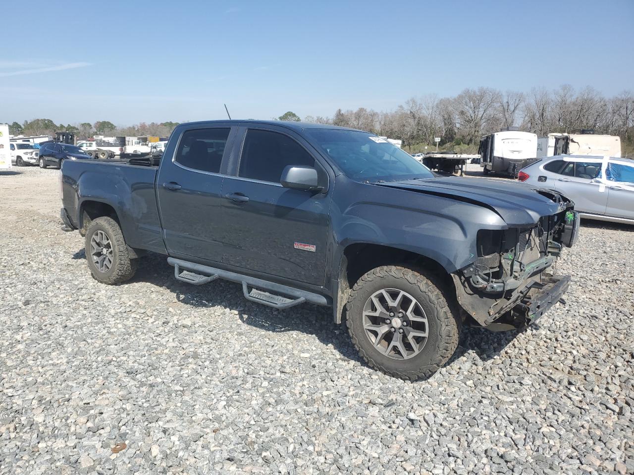 2015 GMC Canyon VIN 1GTG6BE35F1139586 Copart auction photo, front end / side damage thumbnail 4