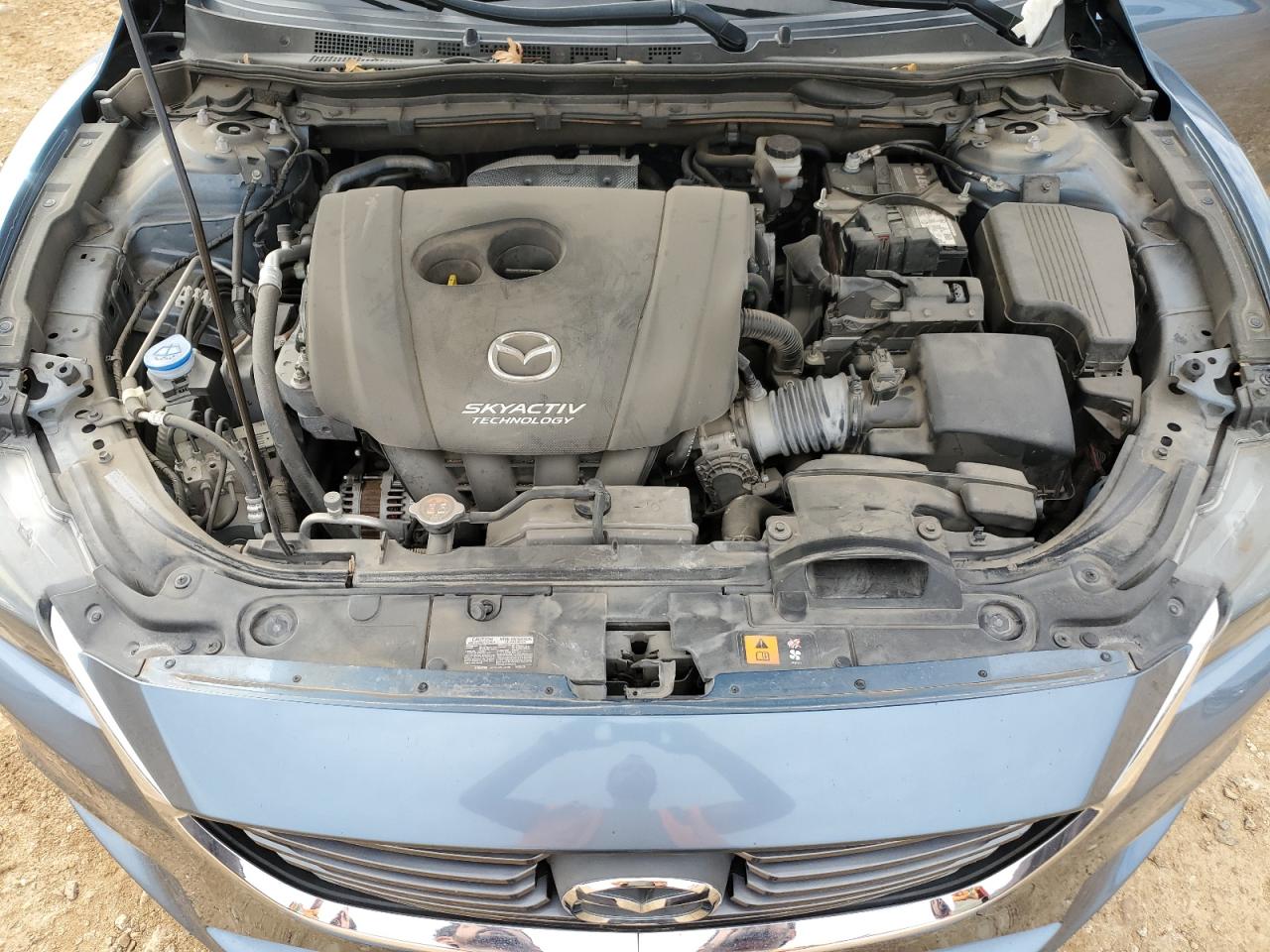 2017 Mazda 6 VIN JM1GL1V55H1100682 Copart auction photo, rear end / minor dent/scratches damage thumbnail 11