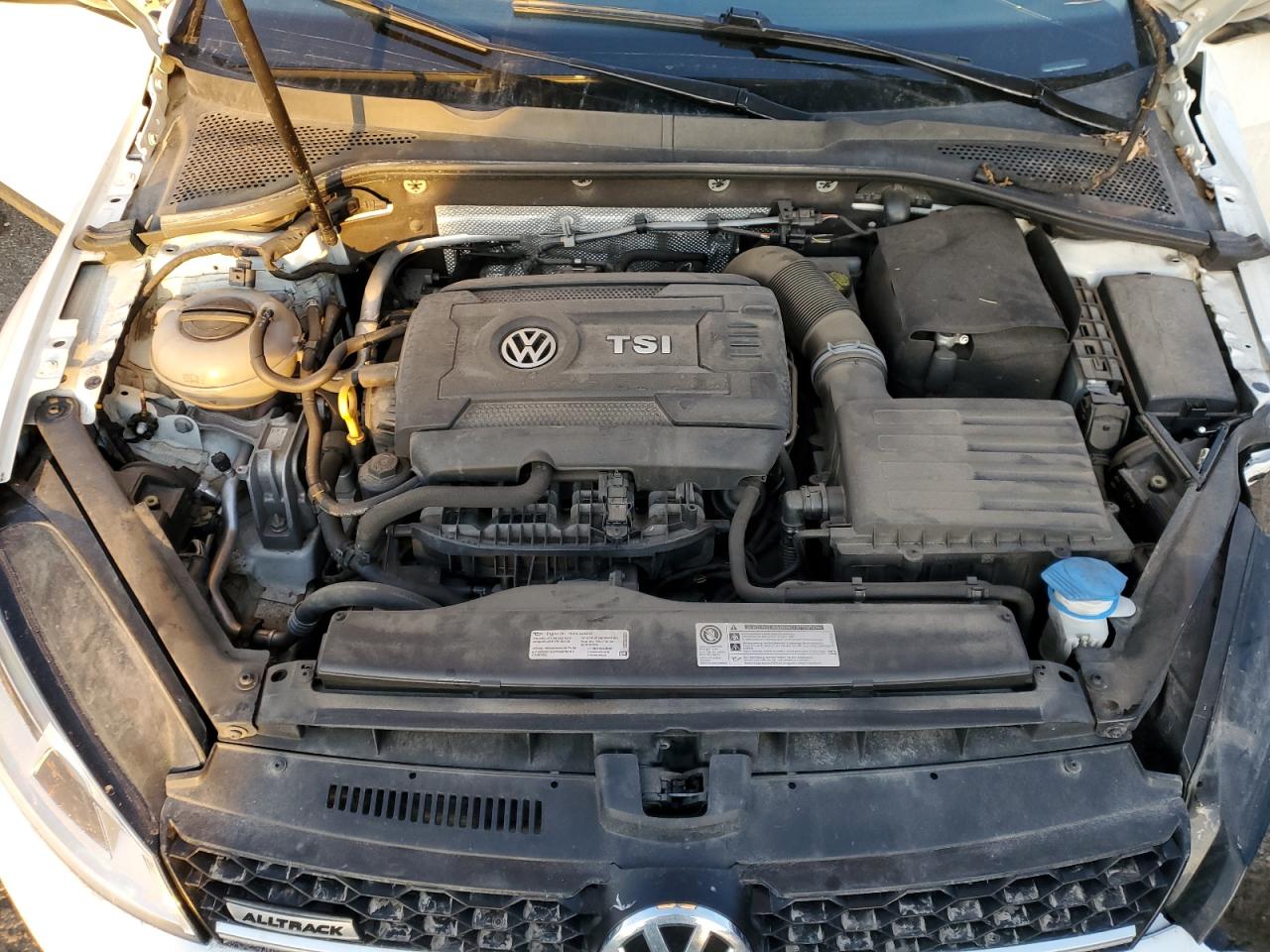2017 Volkswagen Golf VIN 3VWH17AU9HM537613 Copart auction photo, front end damage thumbnail 13