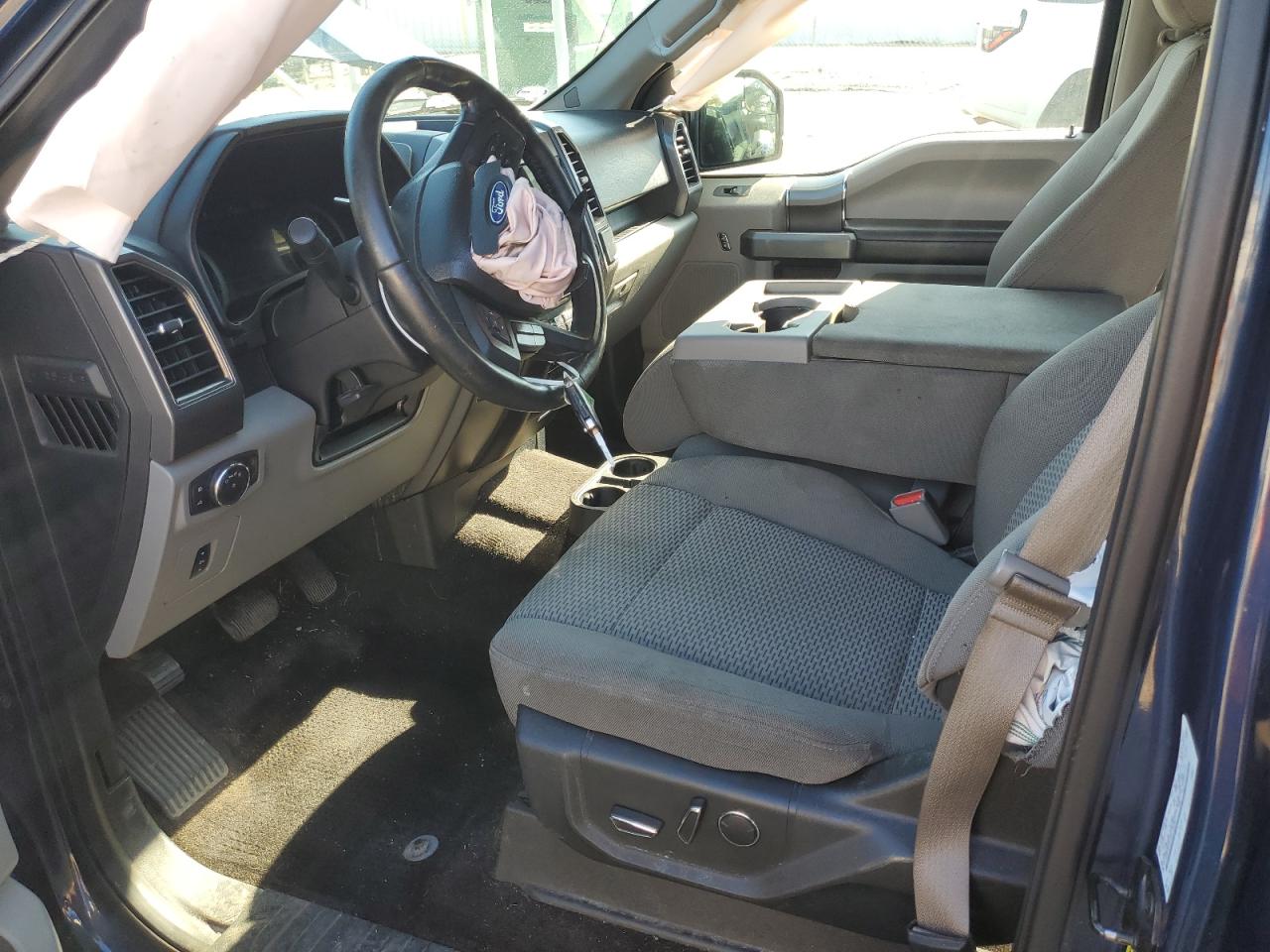 2017 Ford F-150 VIN 1FTEW1EGXHKE16430 Copart auction photo, front end / side damage thumbnail 7