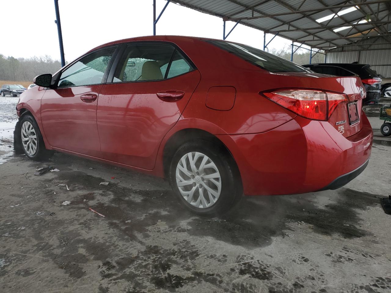 2019 Toyota Corolla VIN 5YFBURHE5KP885659 Copart auction photo, front end damage thumbnail 2