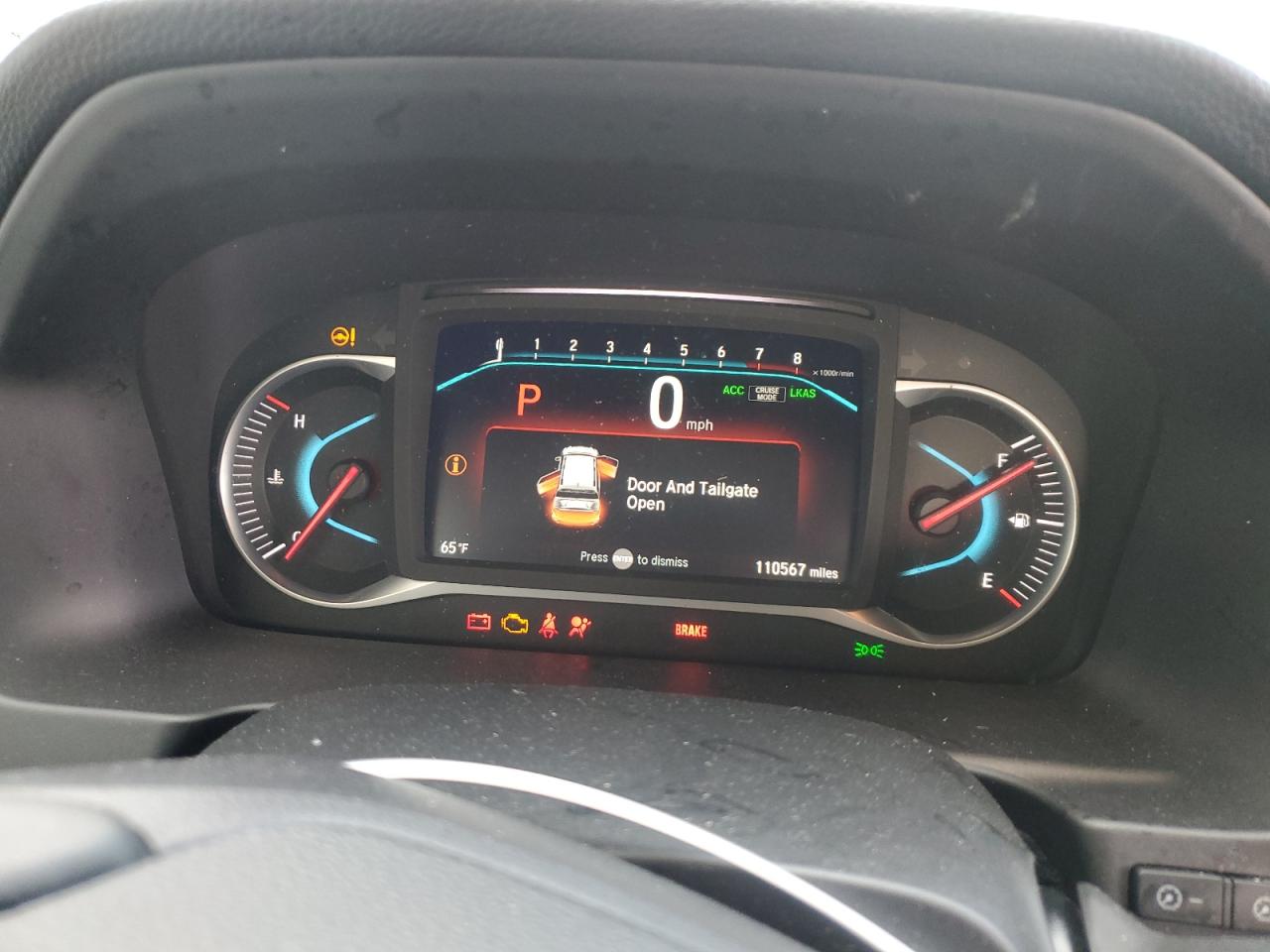 2019 Honda Pilot VIN 5FNYF5H99KB009088 Copart auction photo, side damage thumbnail 9
