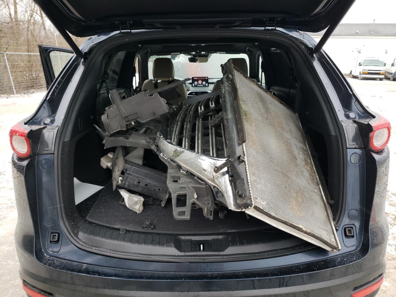 2020 Mazda CX-9 VIN JM3TCBDY4L0415284 Copart auction photo, front end damage thumbnail 13