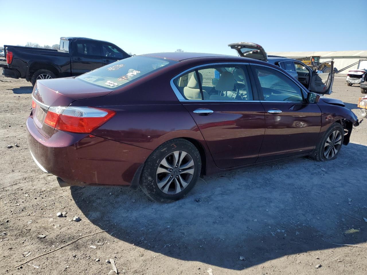 2013 Honda Accord VIN 1HGCR2F39DA127038 Copart auction photo, front end / undercarriage damage thumbnail 3