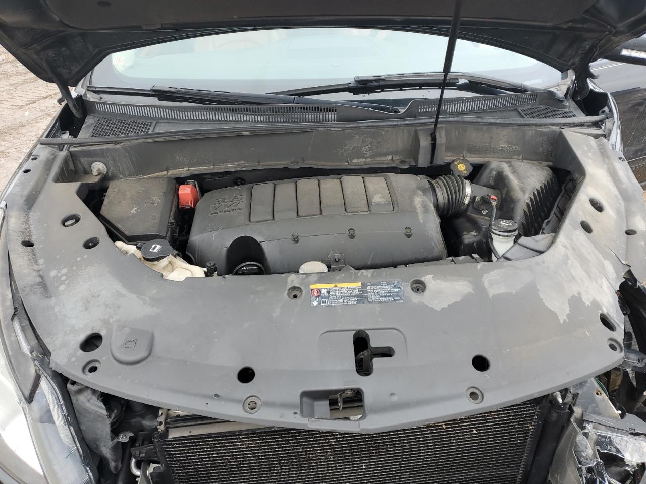 2013 Chevrolet Traverse VIN 1GNKVJKD2DJ121491 Copart auction photo, front end / side damage thumbnail 12
