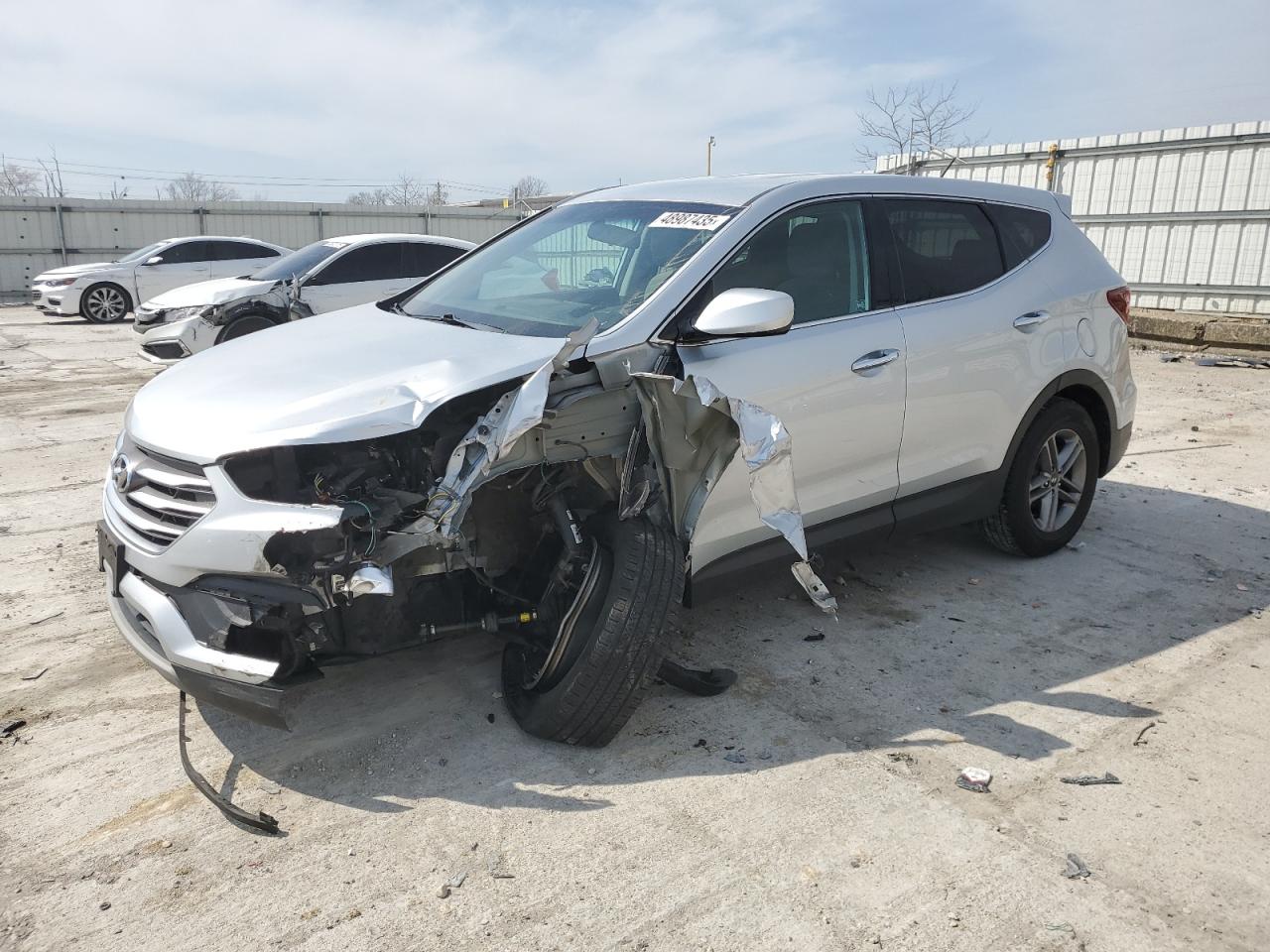 2018 Hyundai Santa Fe VIN 5XYZT3LB3JG552472