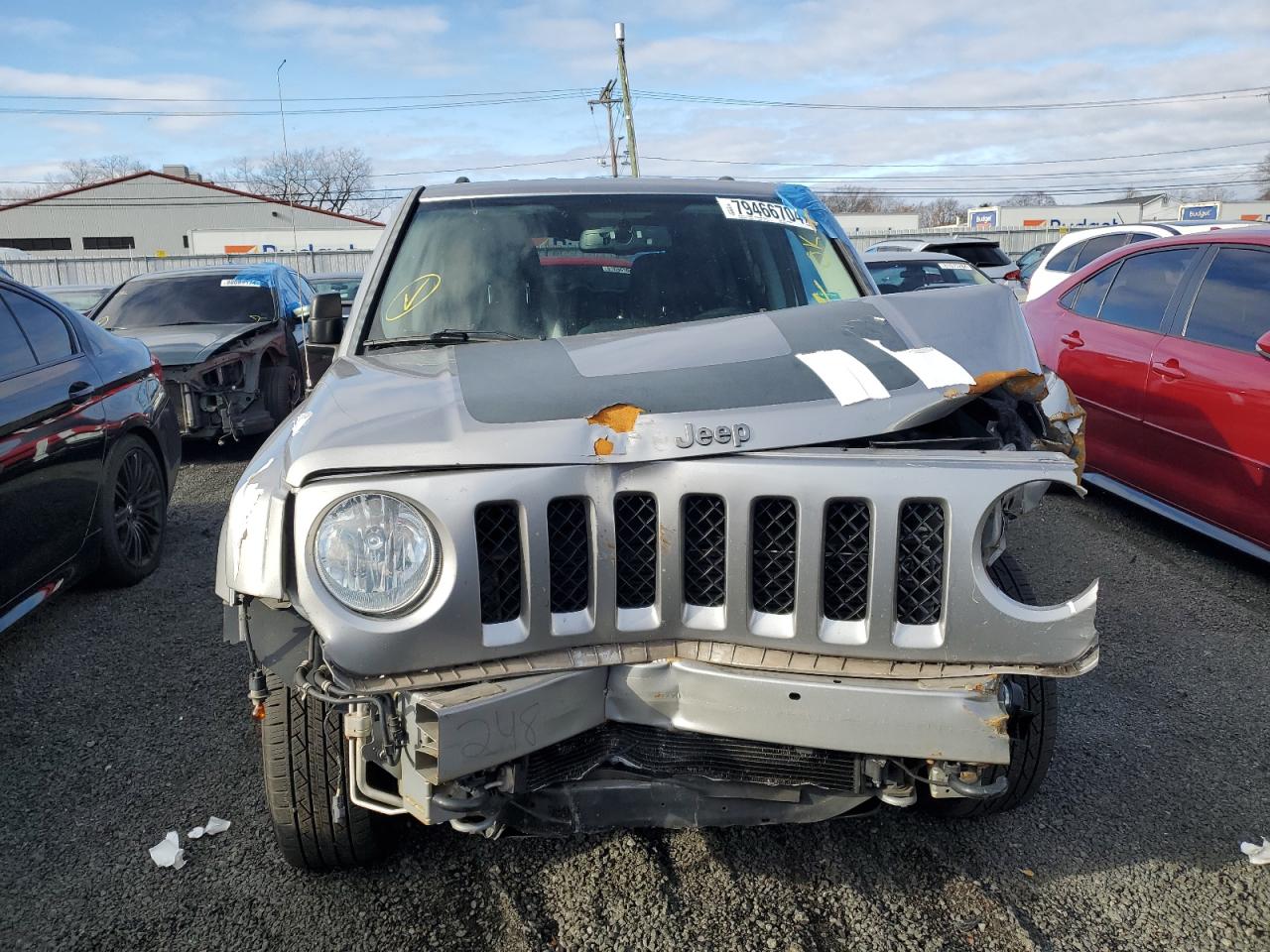 2016 Jeep Liberty (Patriot) VIN 1C4NJRBB9GD598940 Copart auction photo, front end damage thumbnail 5