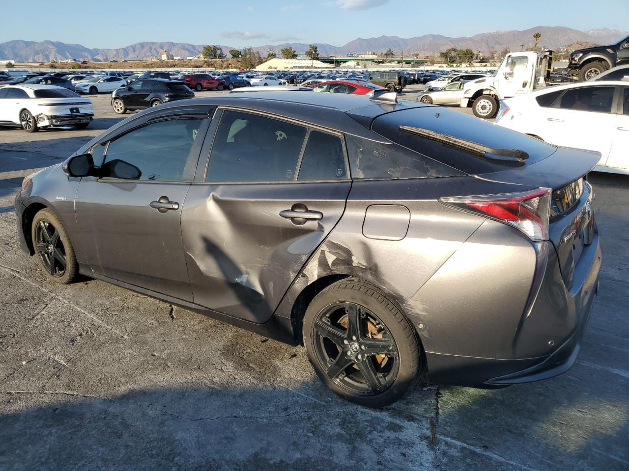 2017 Toyota Prius VIN JTDKARFUXH3046630 Copart auction photo, all over damage thumbnail 2