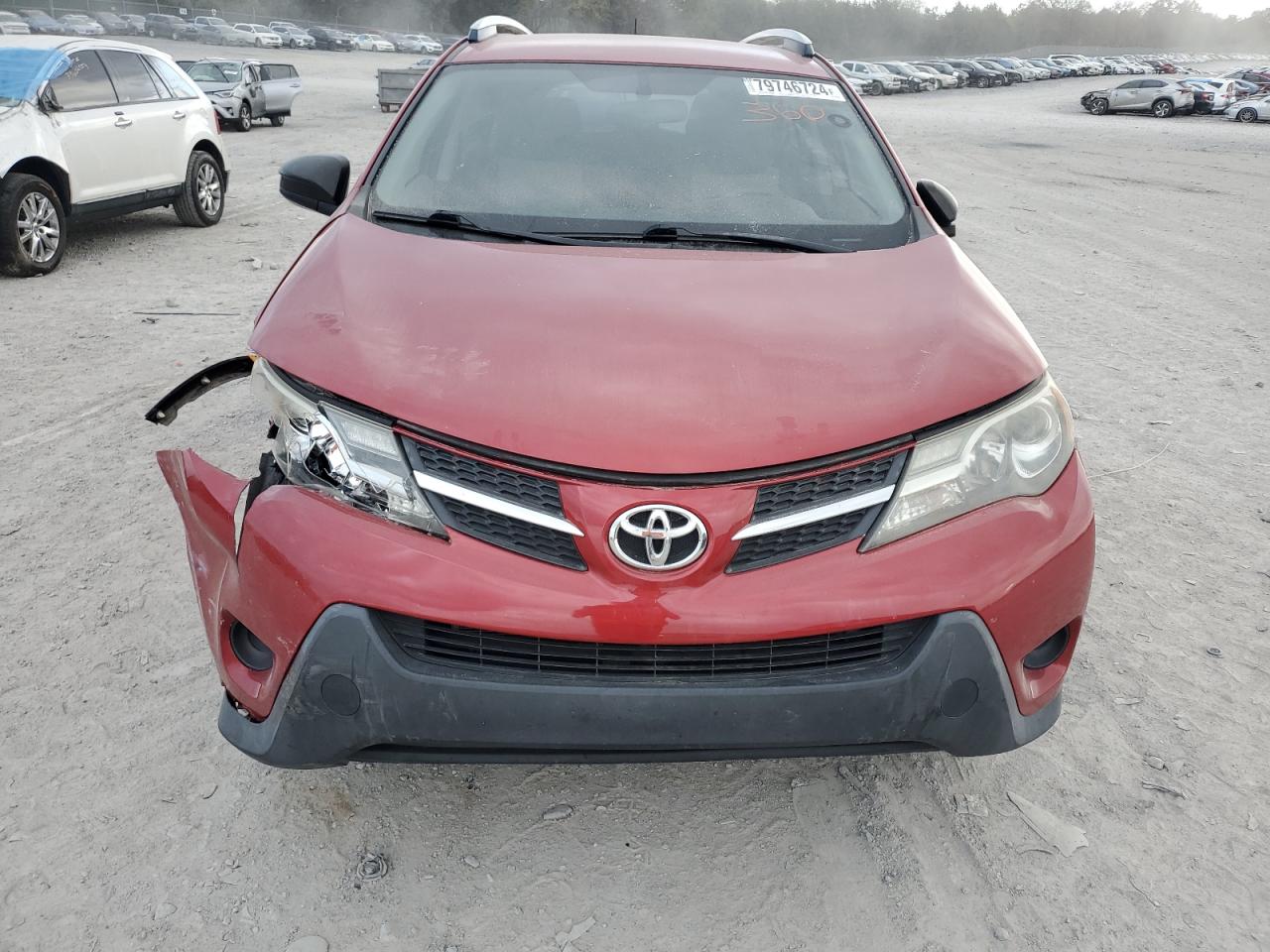 2013 Toyota RAV 4 VIN JTMZFREV0DD024599 Copart auction photo, front end damage thumbnail 5