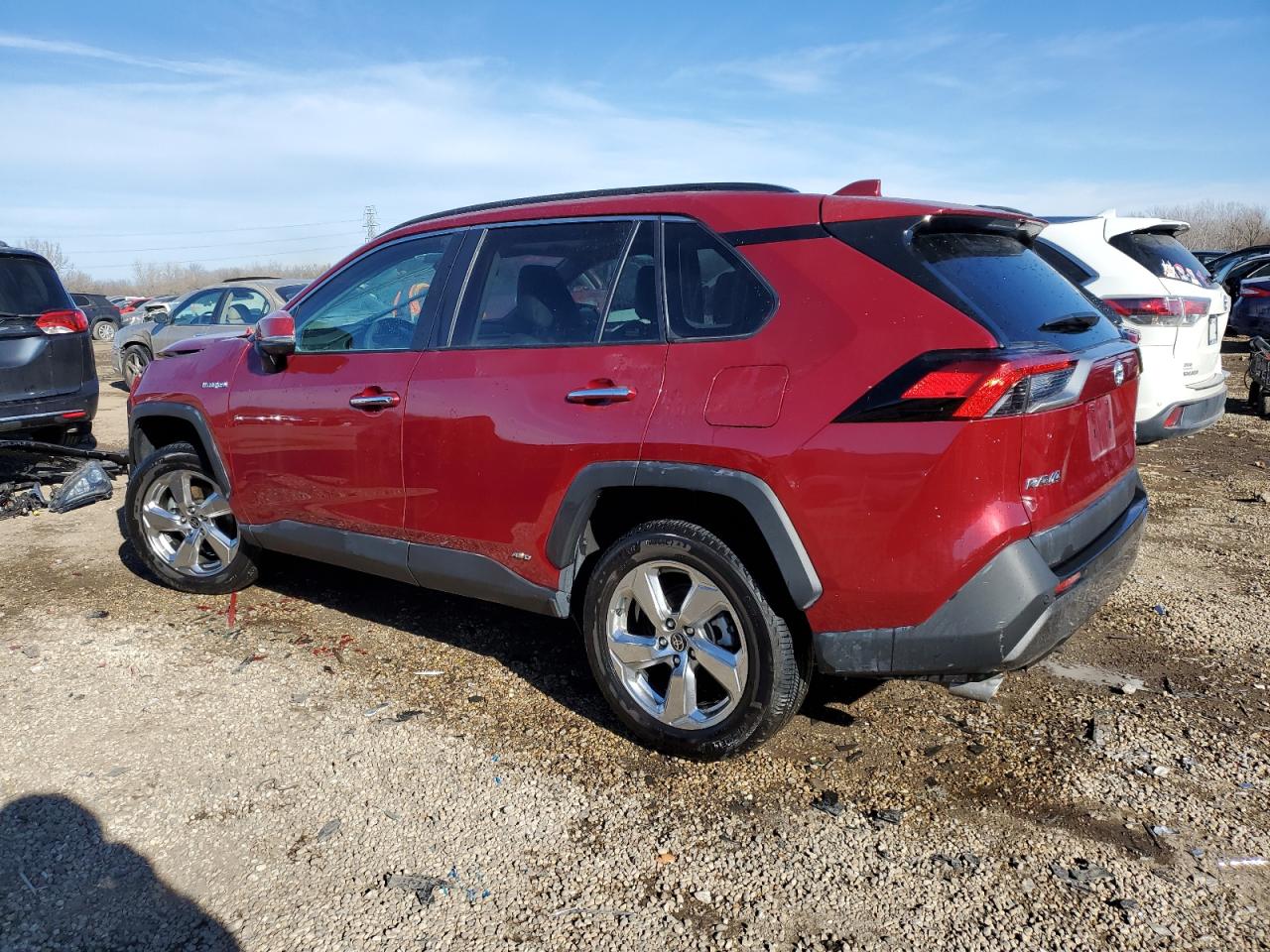 2021 Toyota RAV 4 VIN 4T3D6RFV5MU063099 Copart auction photo, front end damage thumbnail 2
