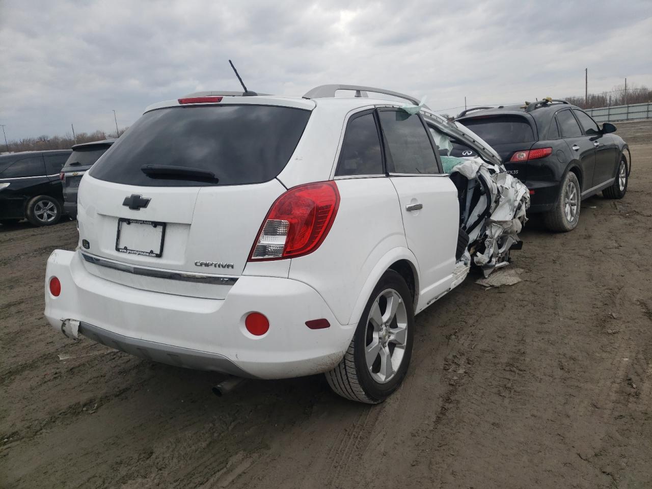 2014 Chevrolet Captiva VIN 3GNAL3EK5ES579467 Copart auction photo, all over damage thumbnail 4