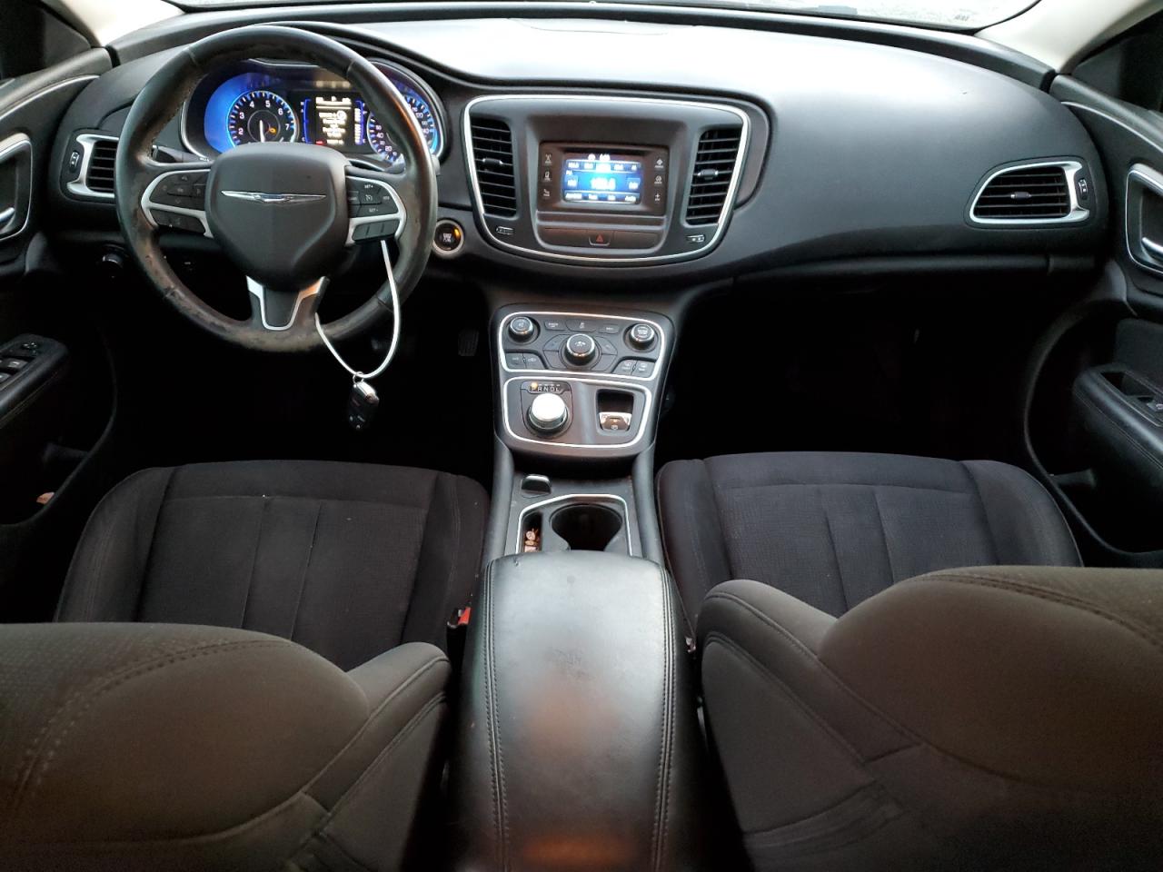 2015 Chrysler 200 VIN 1C3CCCAB2FN562875 Copart auction photo, rear end / minor dent/scratches damage thumbnail 8
