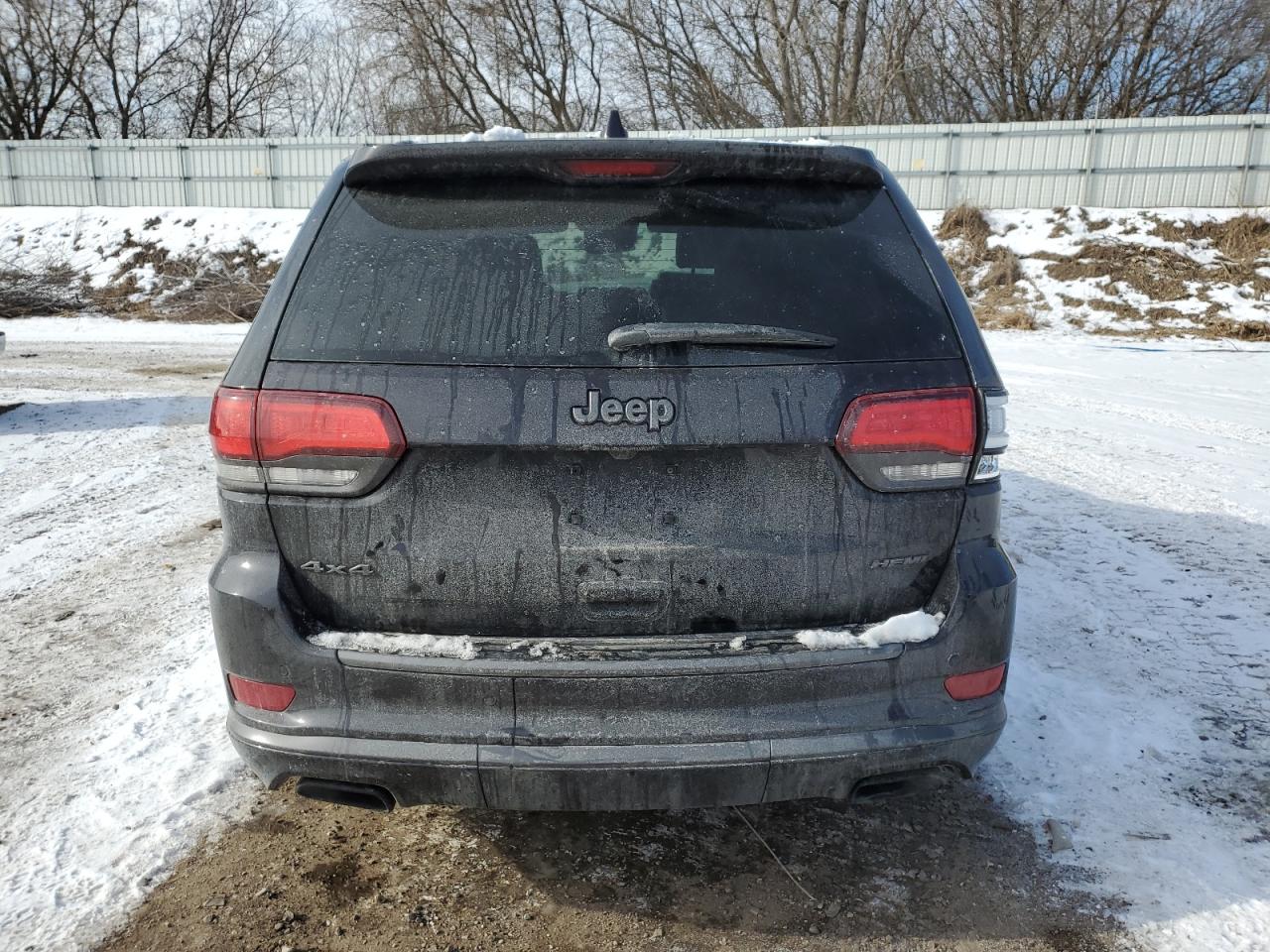 2018 Jeep Grand Cherokee VIN 1C4RJFCT4JC503379 Copart auction photo, front end / side damage thumbnail 6