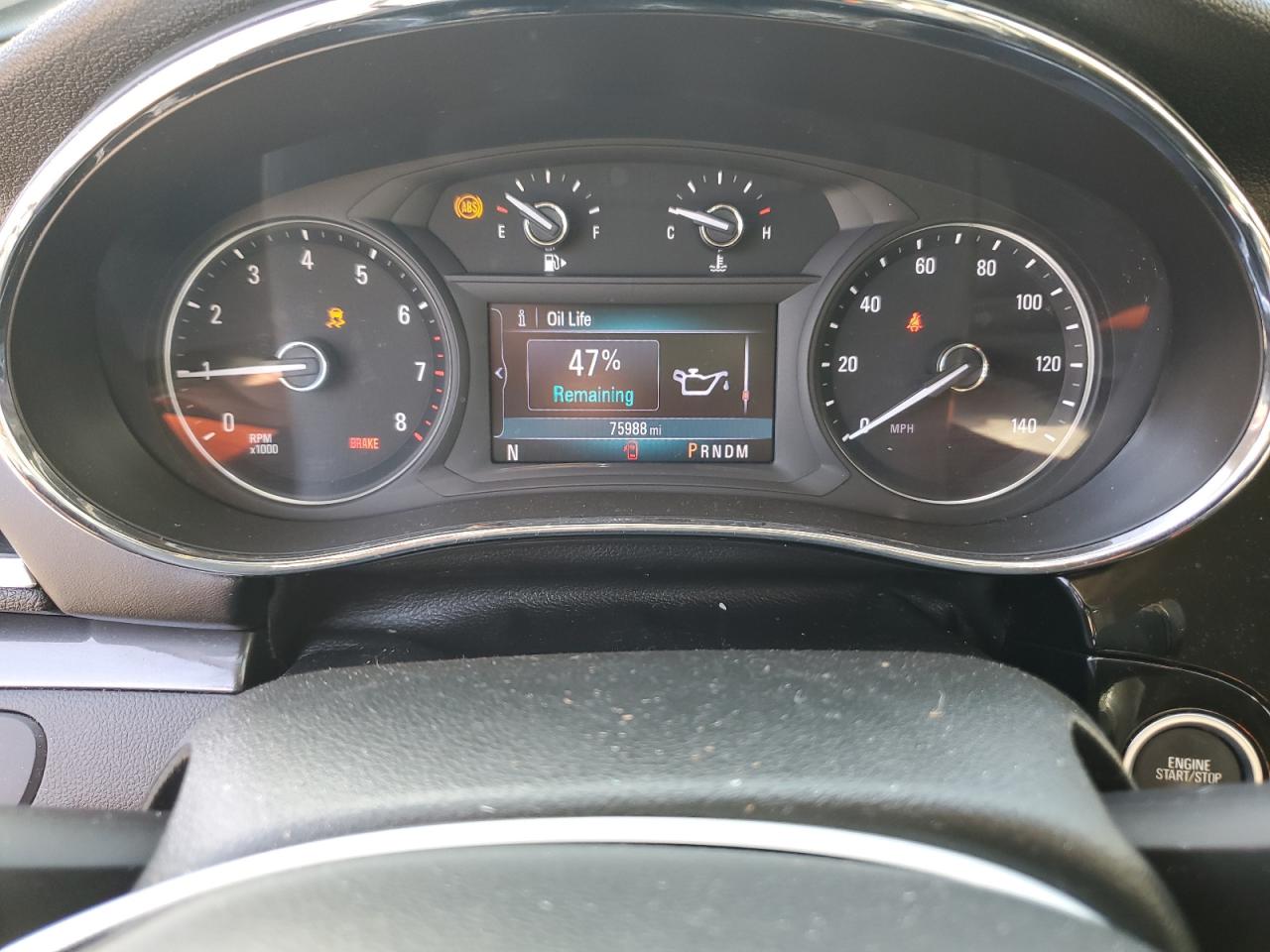 2019 Buick Encore VIN KL4CJASB7KB705765 Copart auction photo, rear end damage thumbnail 9