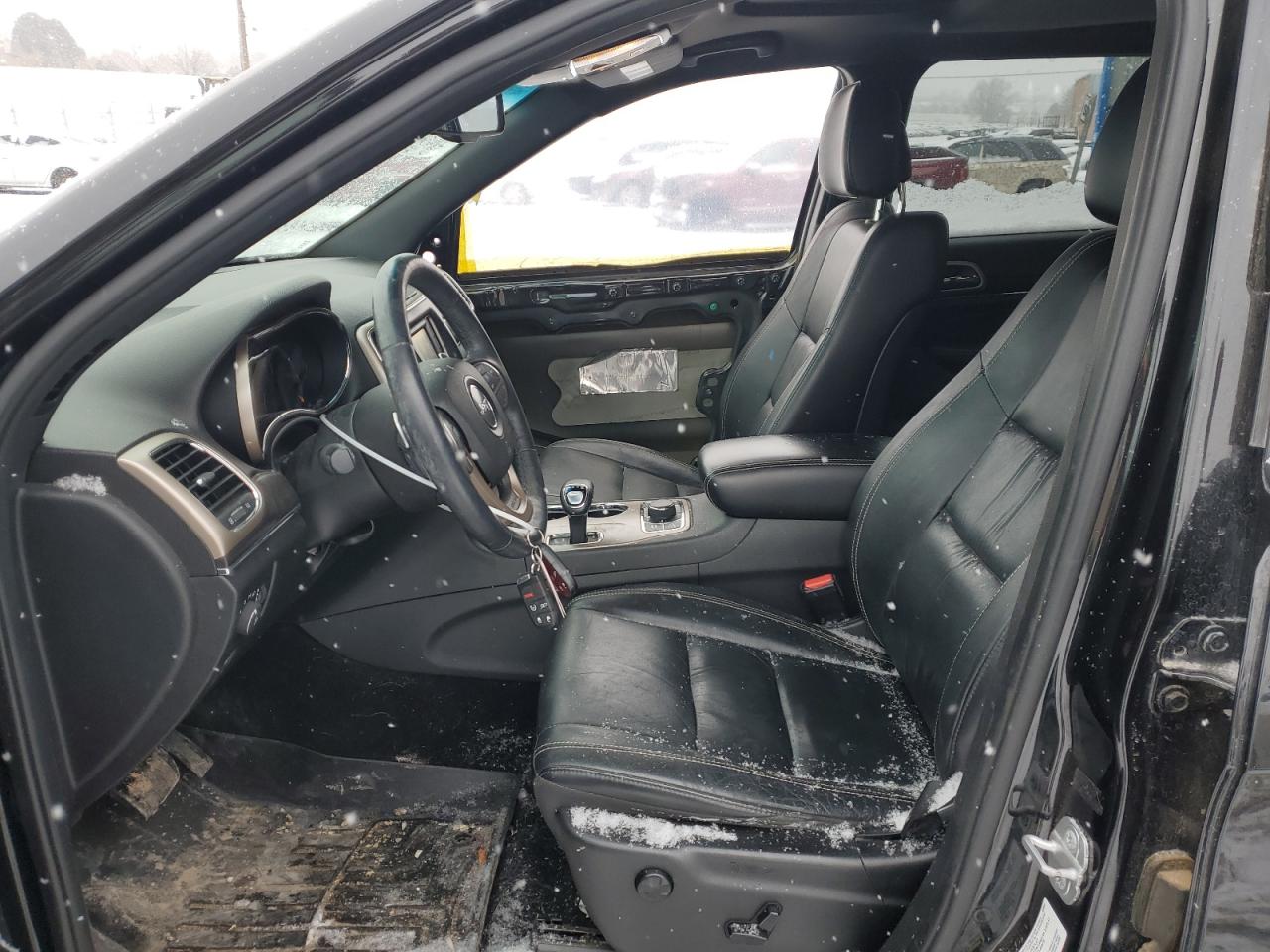 2014 Jeep Grand Cherokee VIN 1C4RJFBG7EC369784 Copart auction photo, front end / side damage thumbnail 7