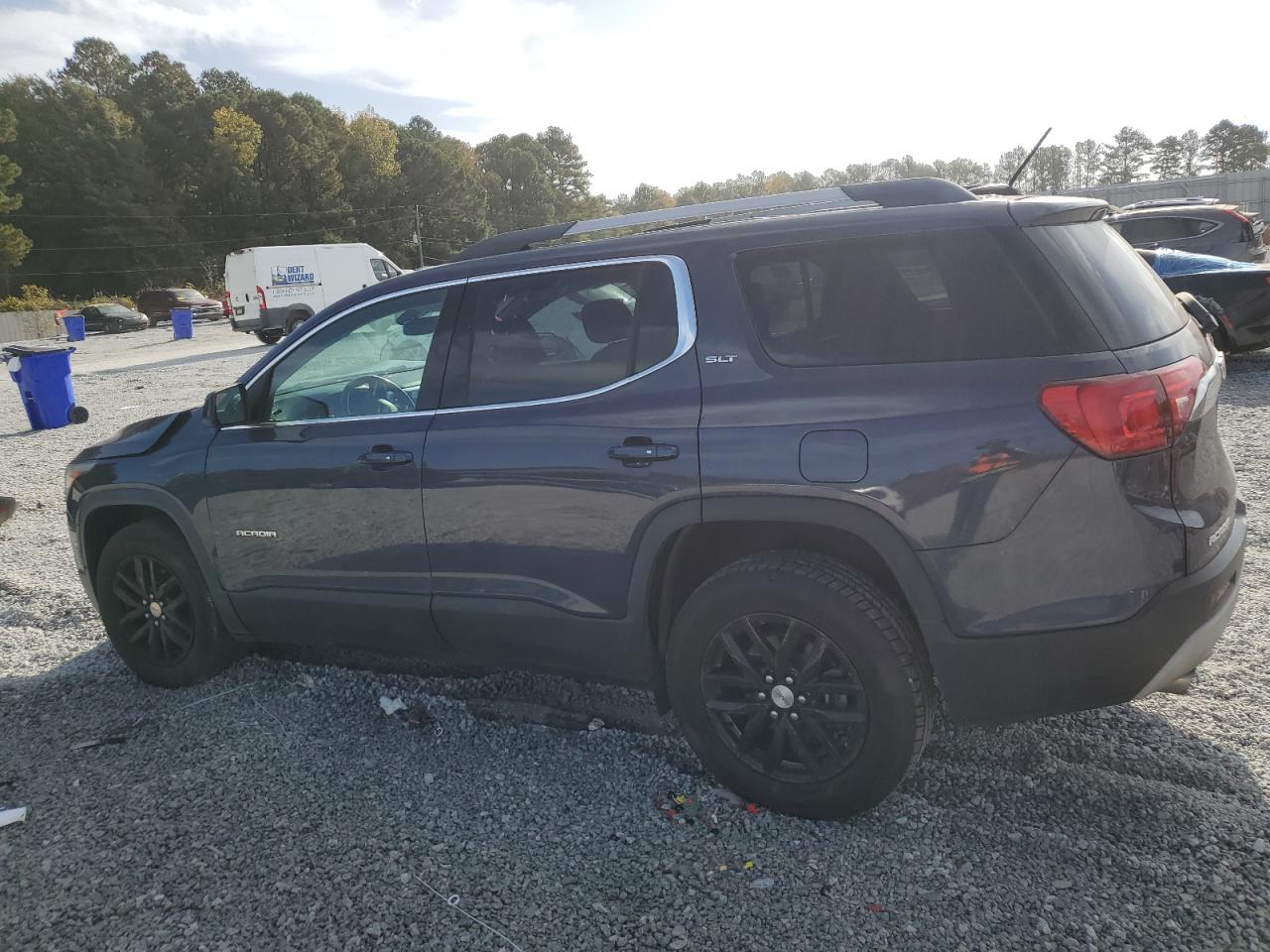 2019 GMC Acadia VIN 1GKKNULS7KZ231348 Copart auction photo, front end / rear end damage thumbnail 2